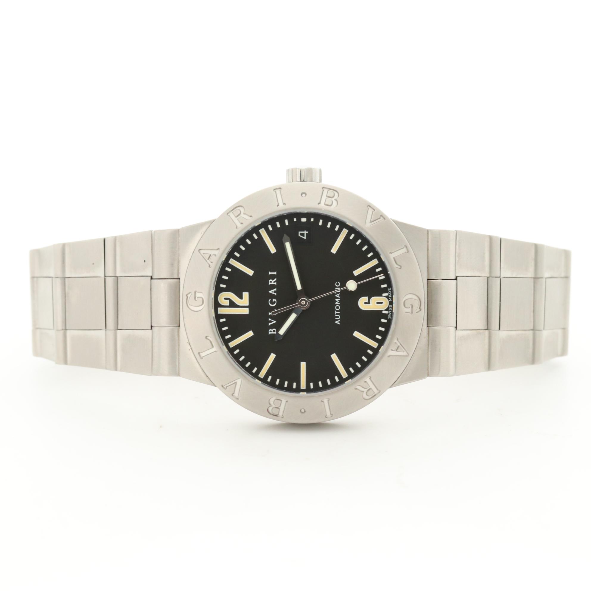 Bvlgari Diagono Stainless Steel Automatic Watch