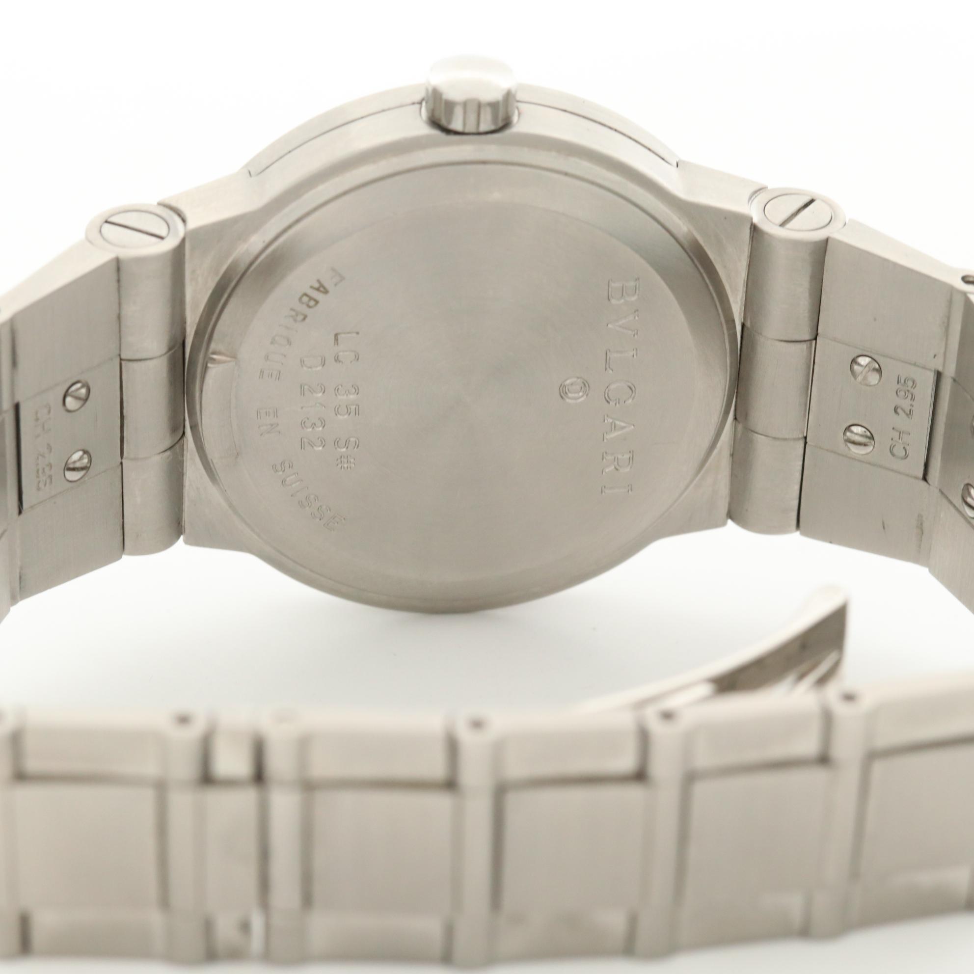 Bvlgari Diagono Stainless Steel Automatic Watch