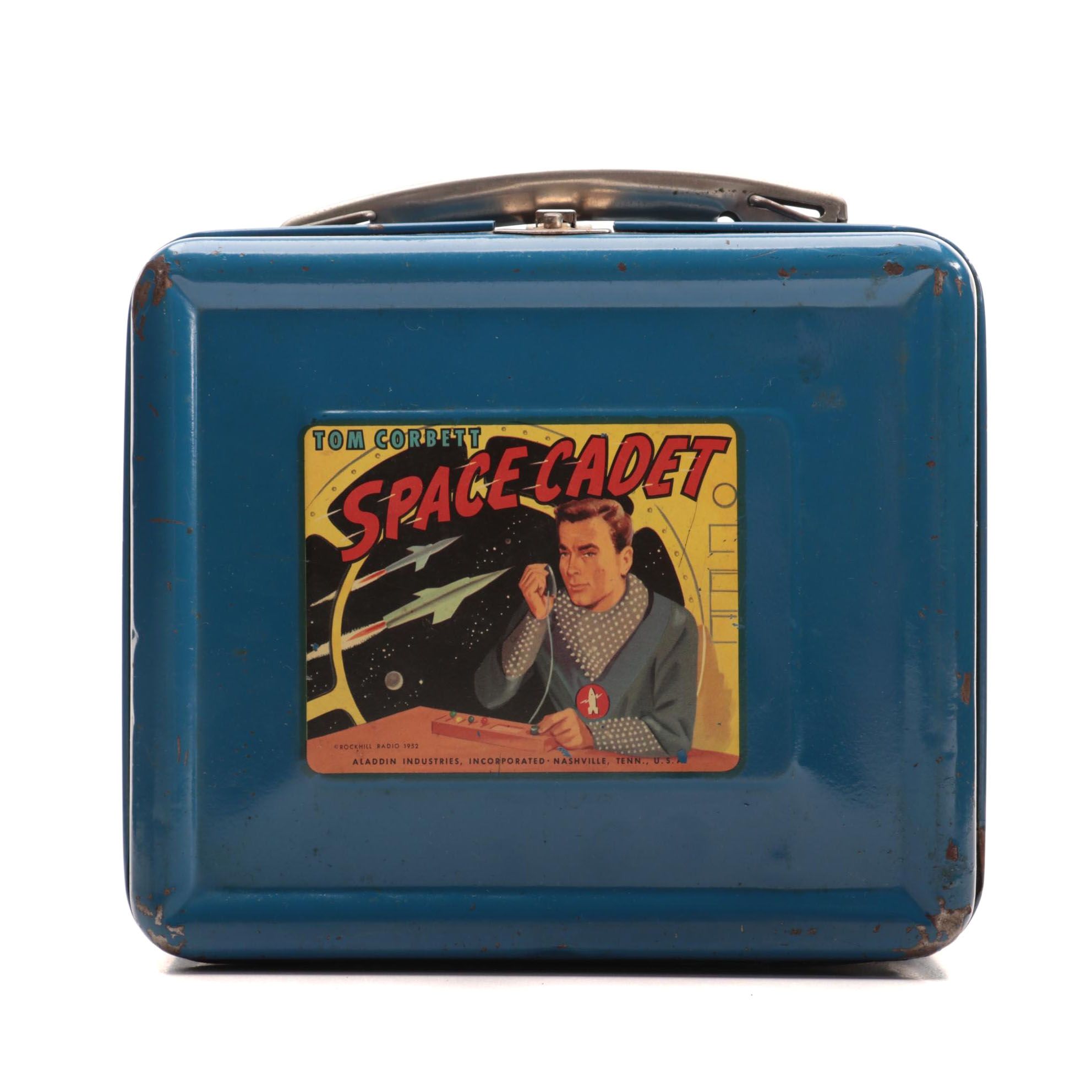 Tom Corbett "Space Cadet" Metal Aladdin Industries Lunch Box, 1952