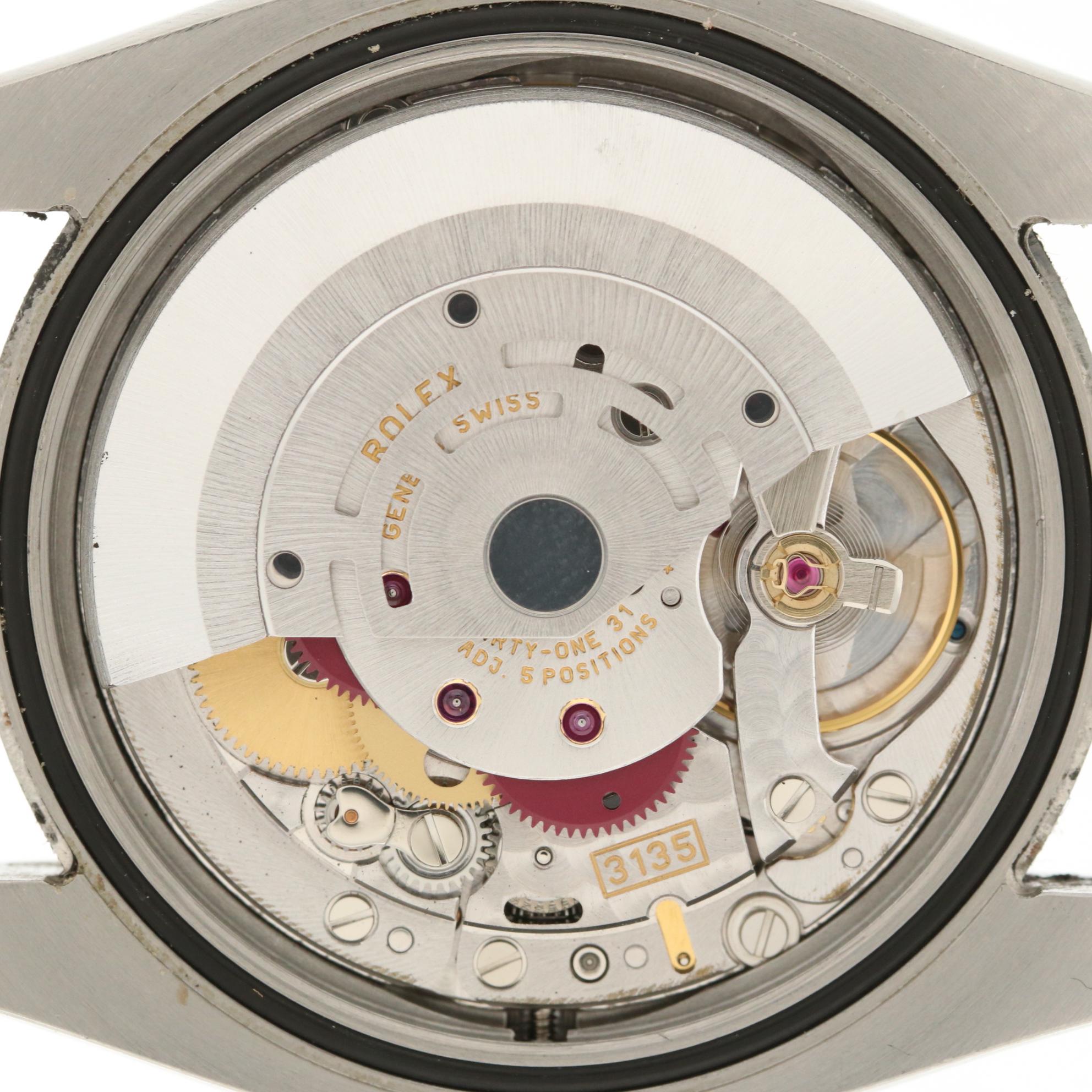 Rolex Datejust 18K Yellow Gold and Stainless Steel Watch, 2004