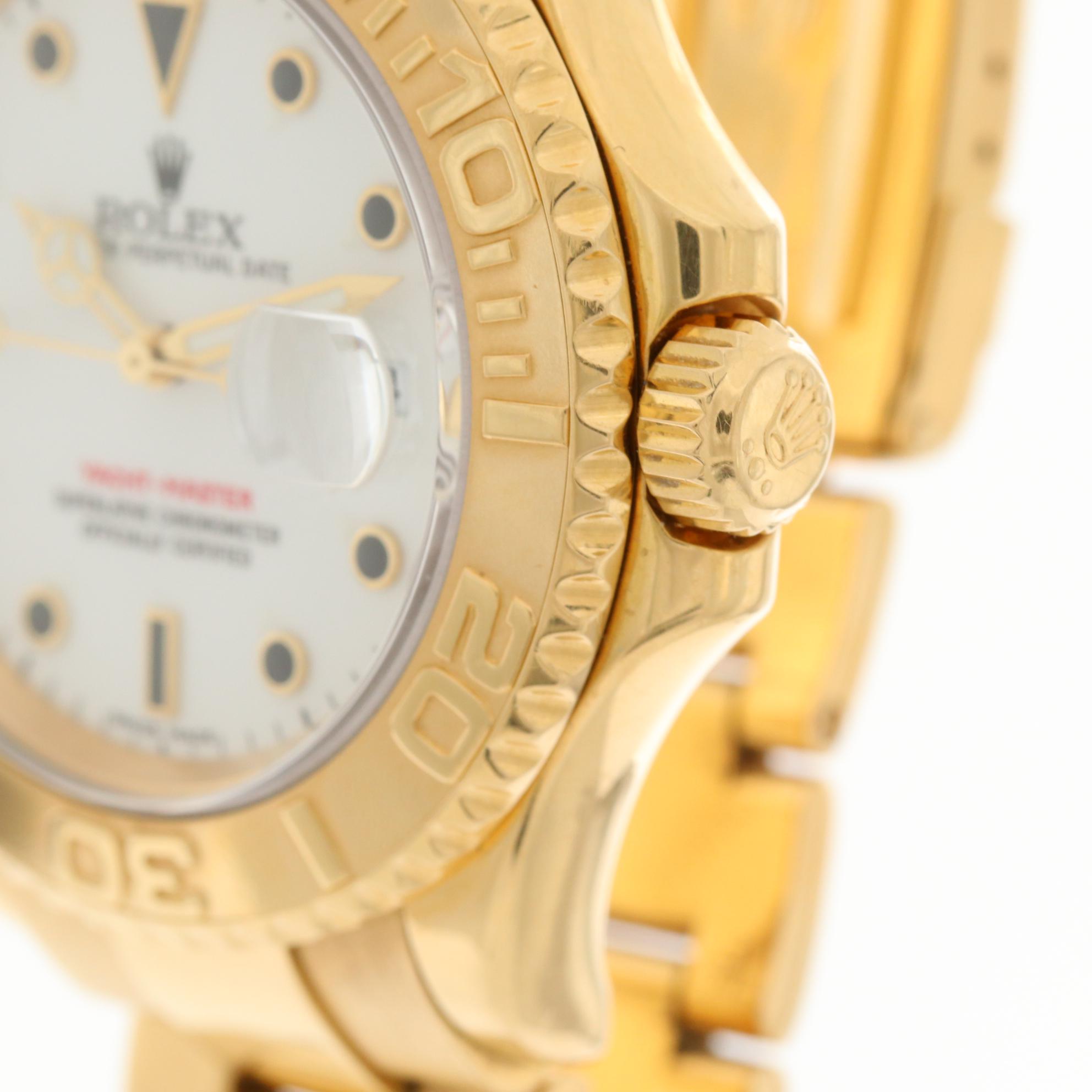 Rolex Yacht-Master 16628 18K Yellow Gold Automatic Watch
