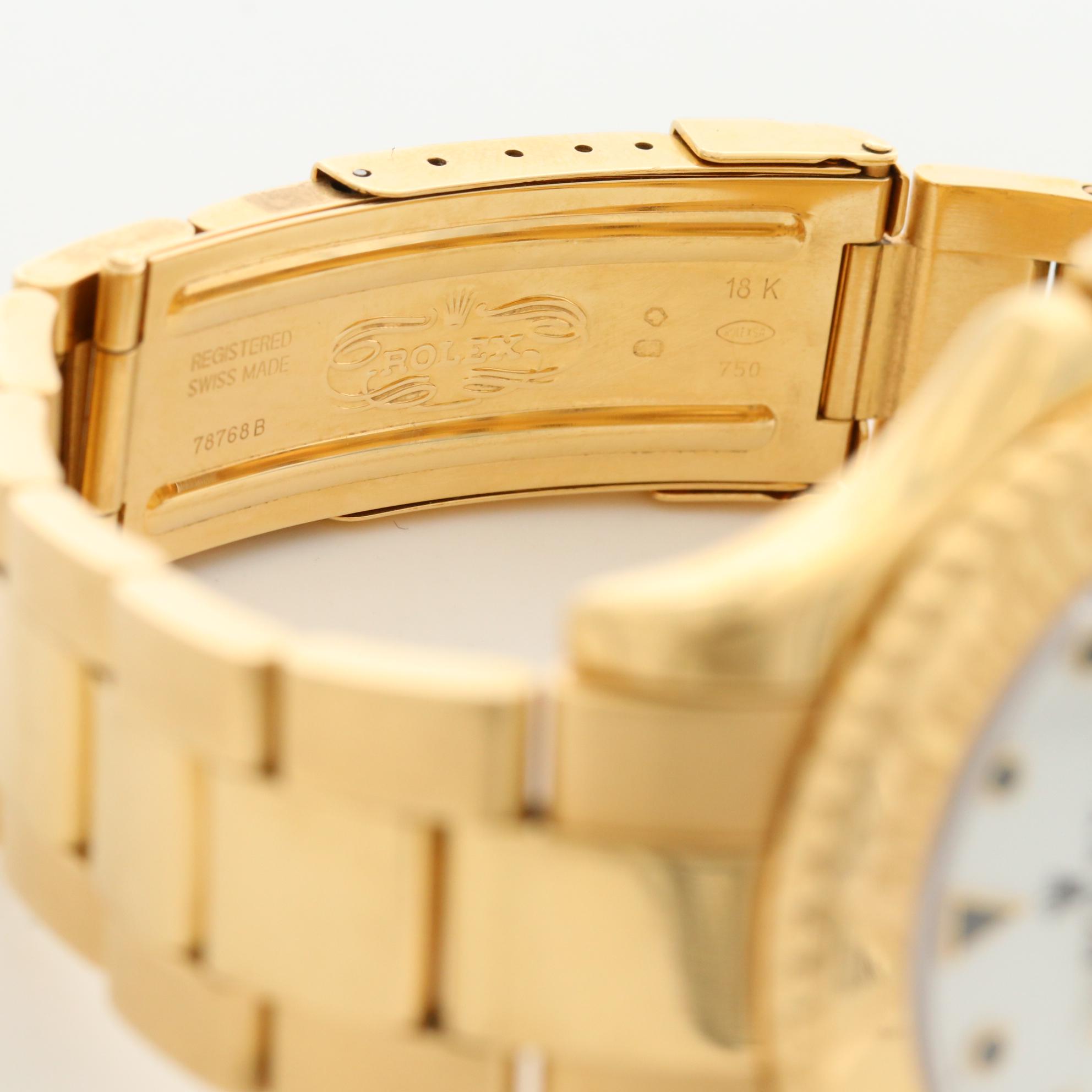 Rolex Yacht-Master 16628 18K Yellow Gold Automatic Watch