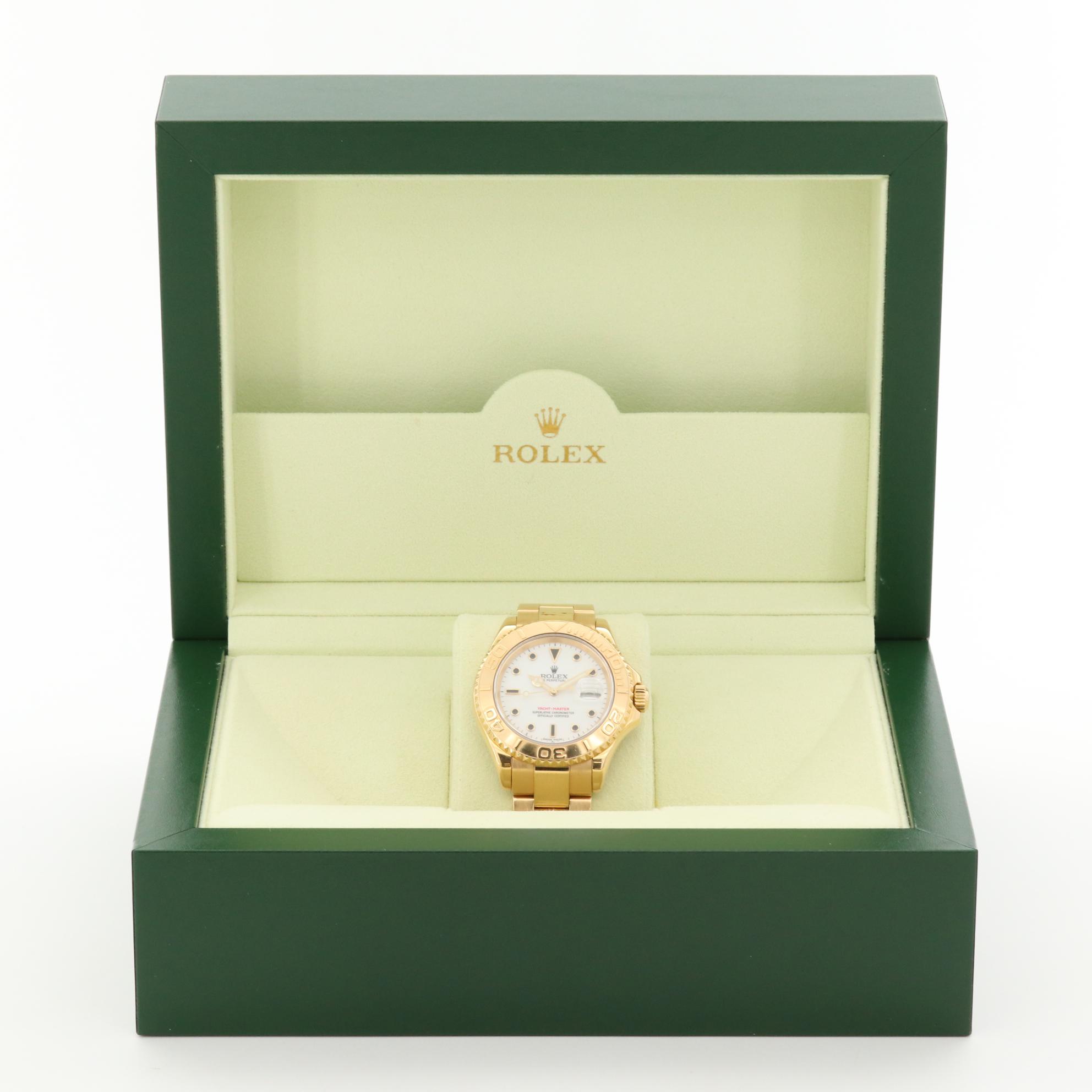 Rolex Yacht-Master 16628 18K Yellow Gold Automatic Watch