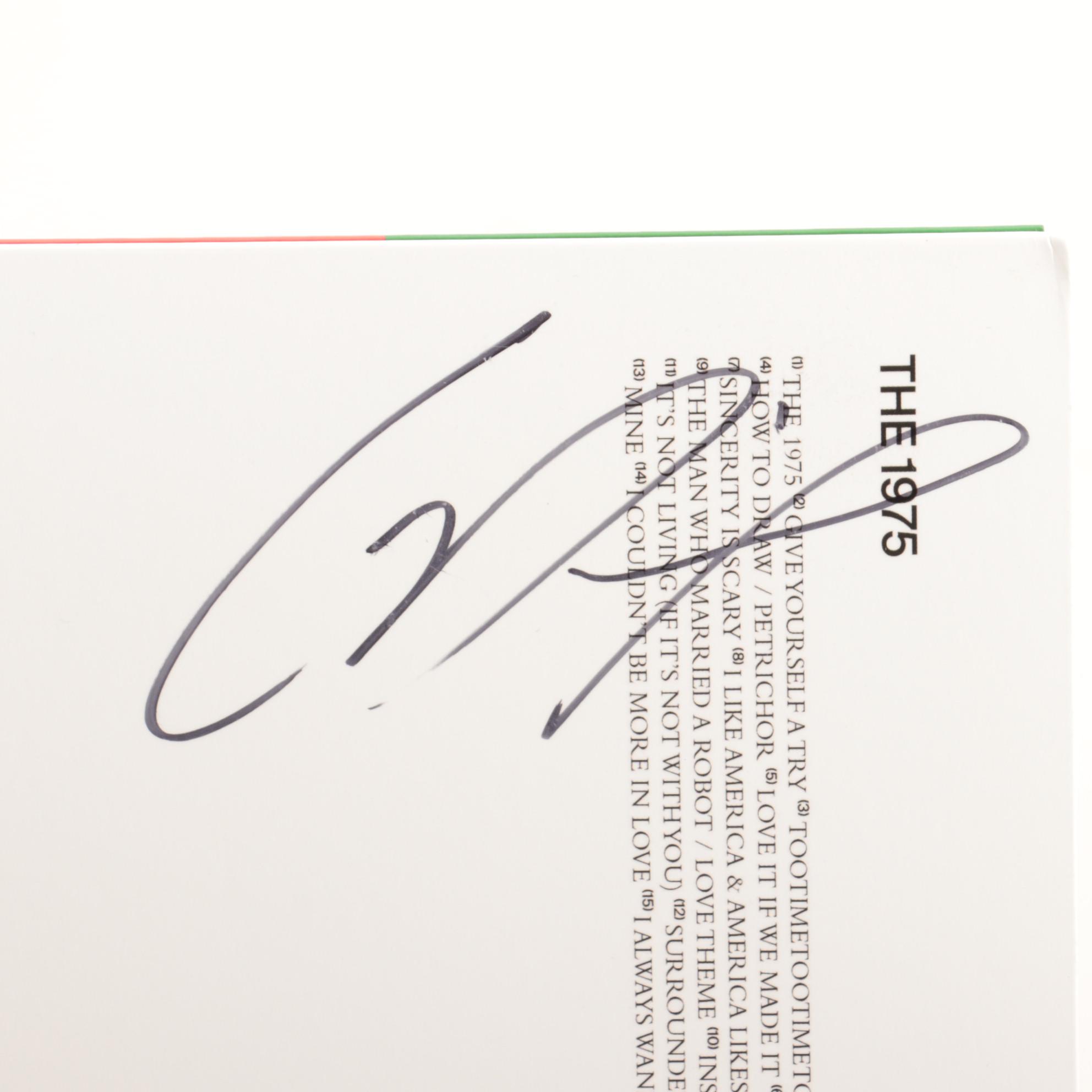 The 1975 Signed "A Brief Inquiry Into Online Relationships" Album Cover