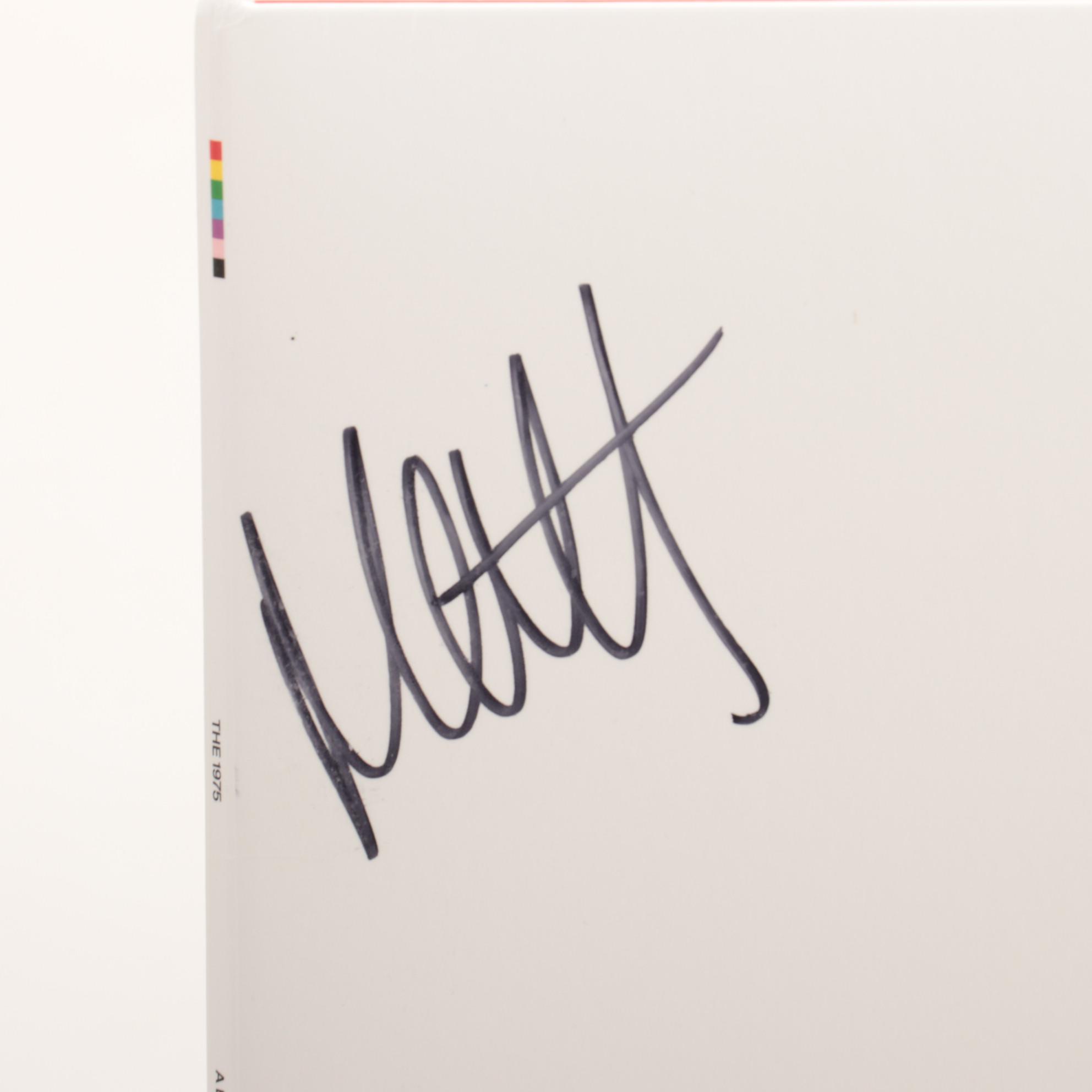 The 1975 Signed "A Brief Inquiry Into Online Relationships" Album Cover