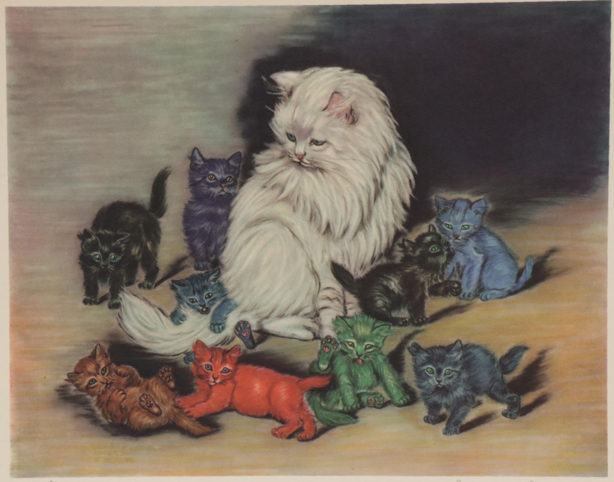 The Carter's Ink Company Advertising Prints "Carter's Kittens"