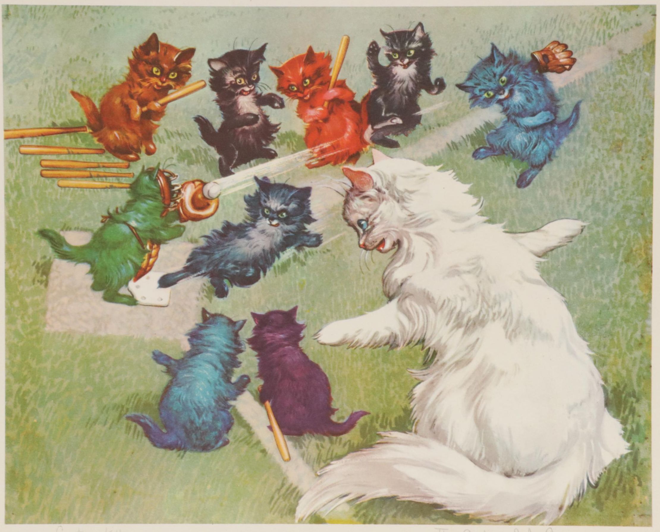 The Carter's Ink Company Advertising Prints "Carter's Kittens"