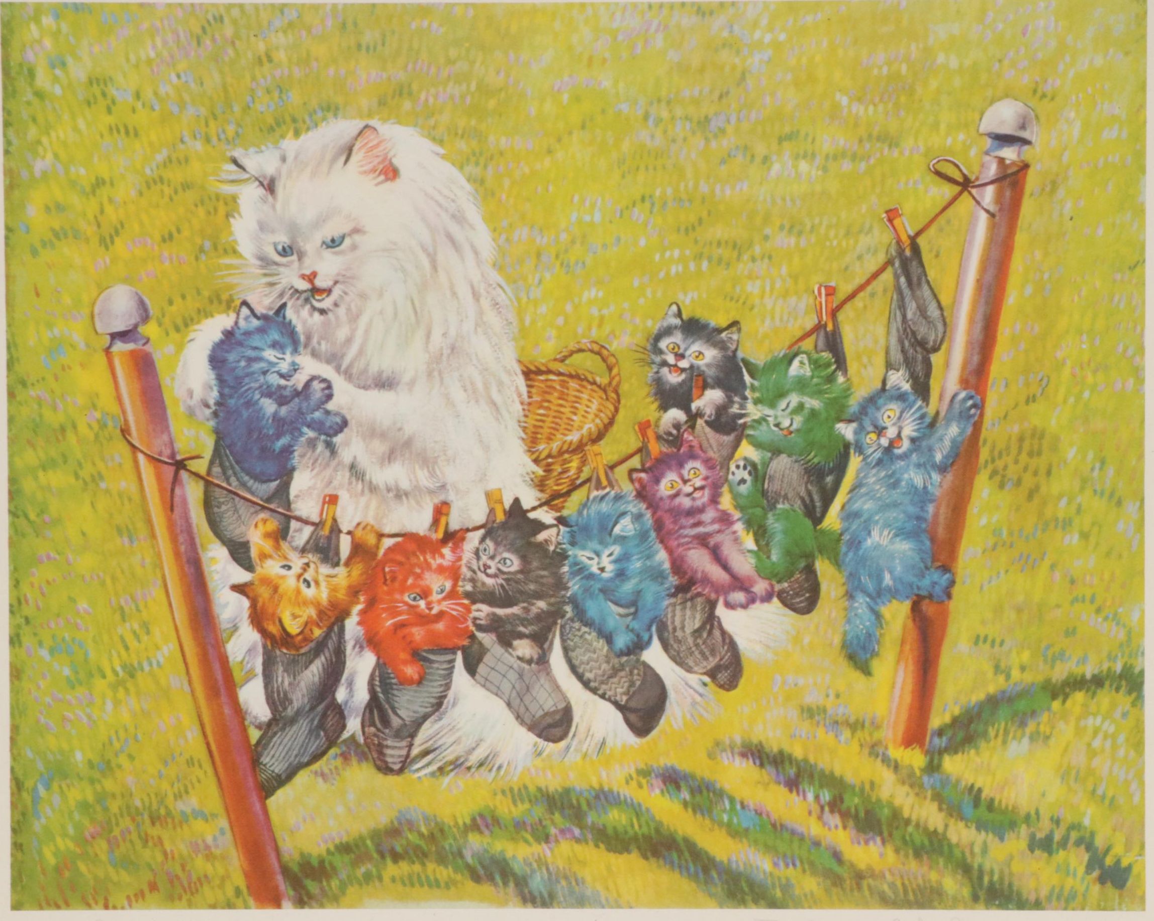 The Carter's Ink Company Advertising Prints "Carter's Kittens"