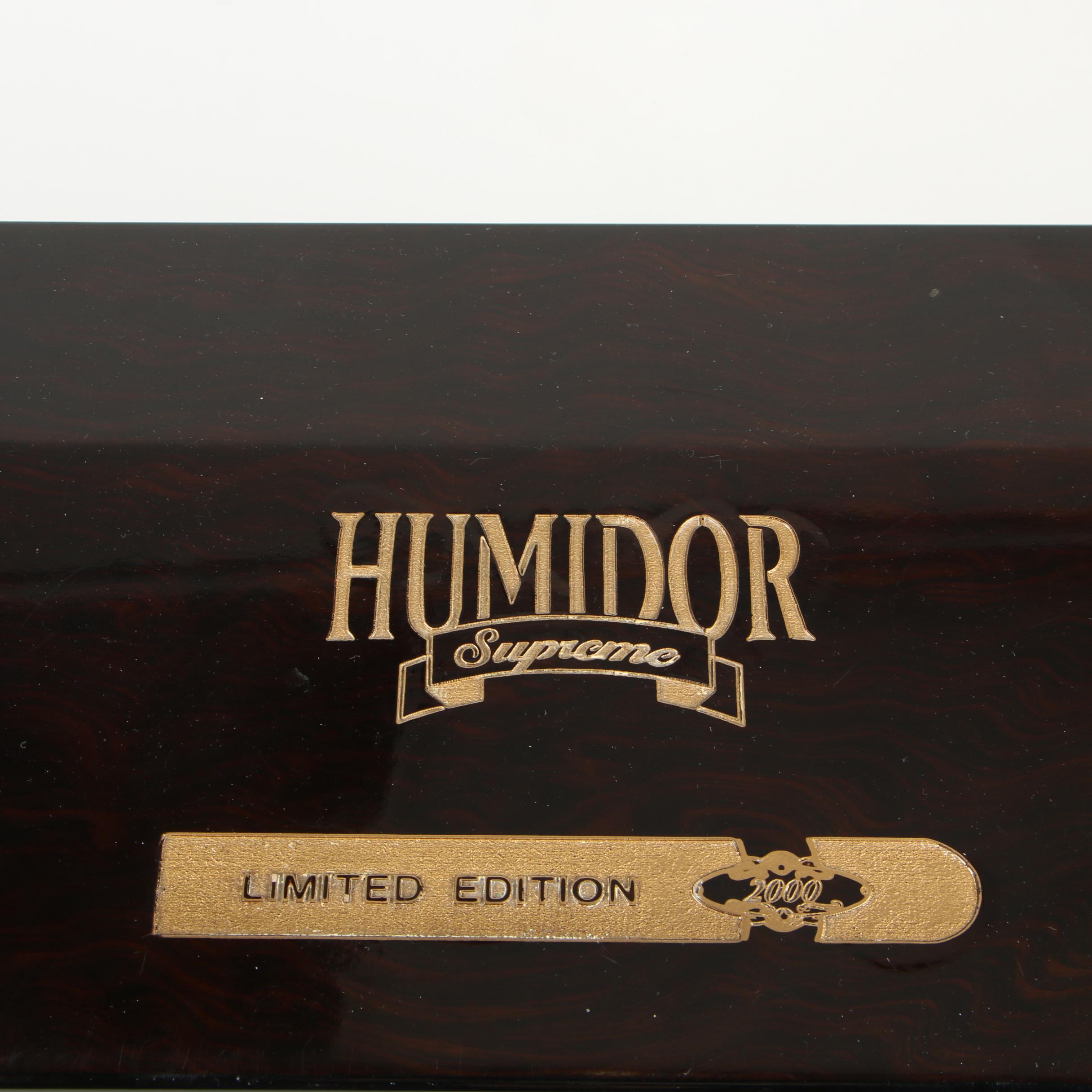 IDC Humidor Supreme Limited Edition Cigar Box, Circa 2000 Everything