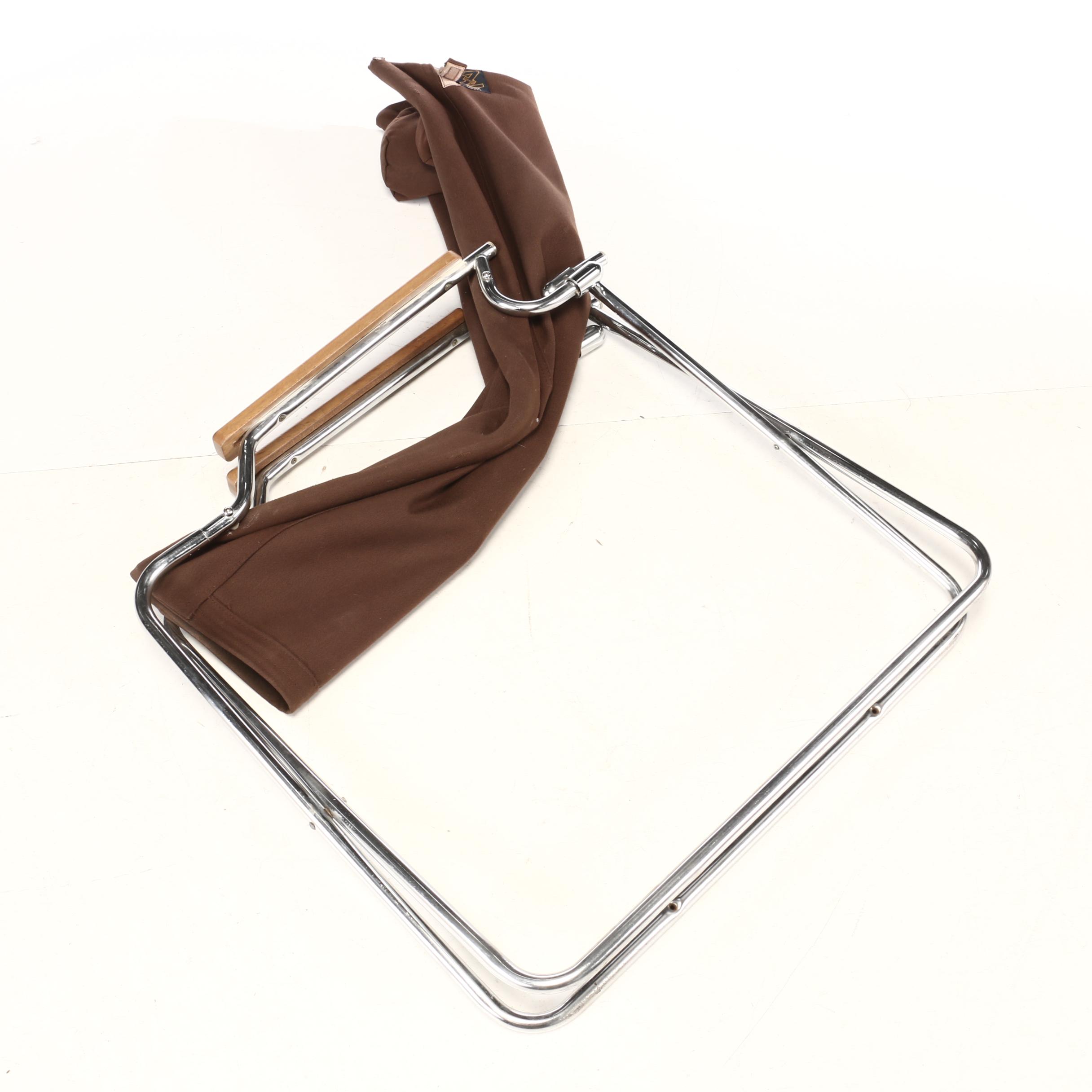 Uchida "Z" Chair Canvas Folding Chair, Contemporary