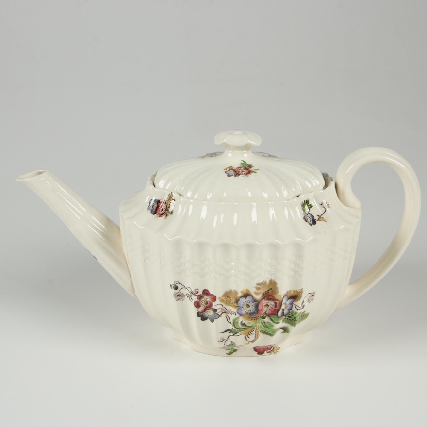 Copeland Spode "Wicker Lane" Earthenware Teapot