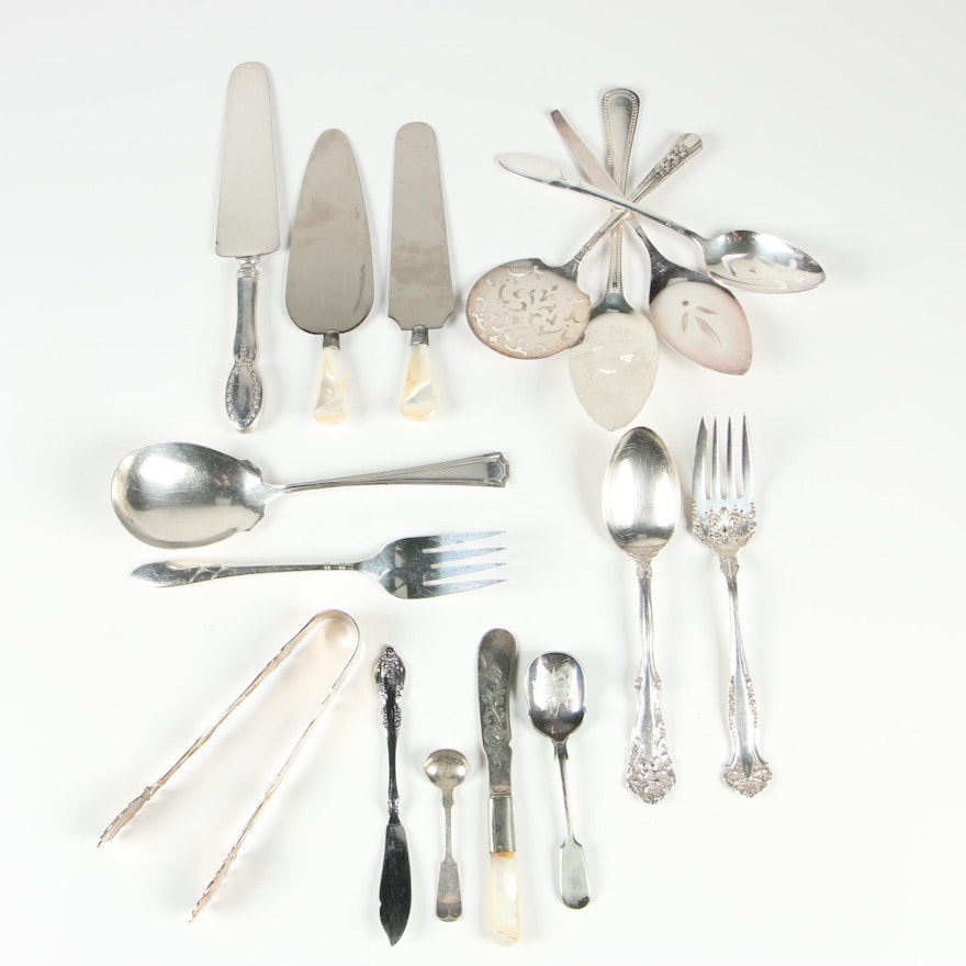 Oneida, William Rogers, and More Stainless Steel and Silver Plate Utensils