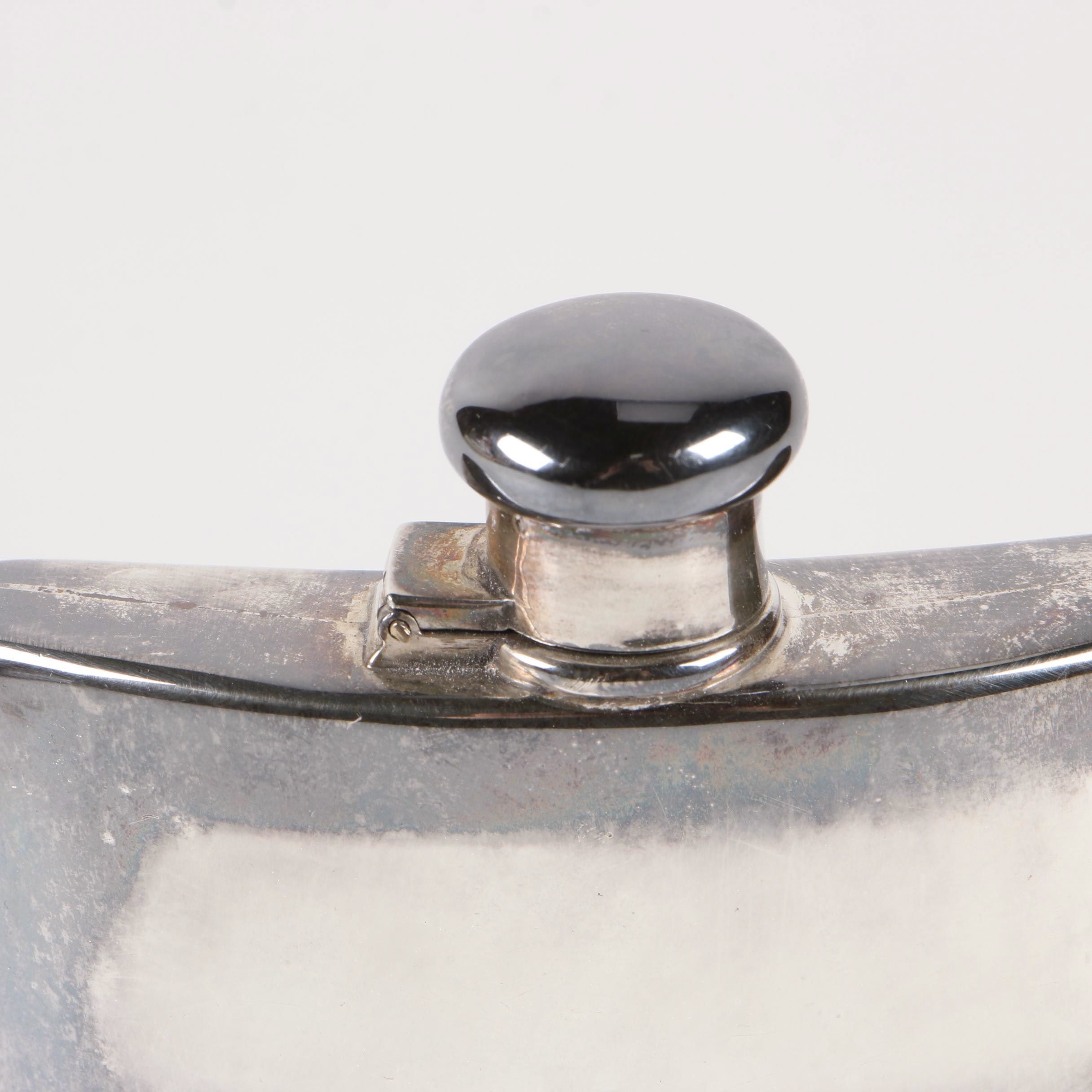 Tiffany & Co. Sterling Silver 2 Gills Flask, 1919–1947