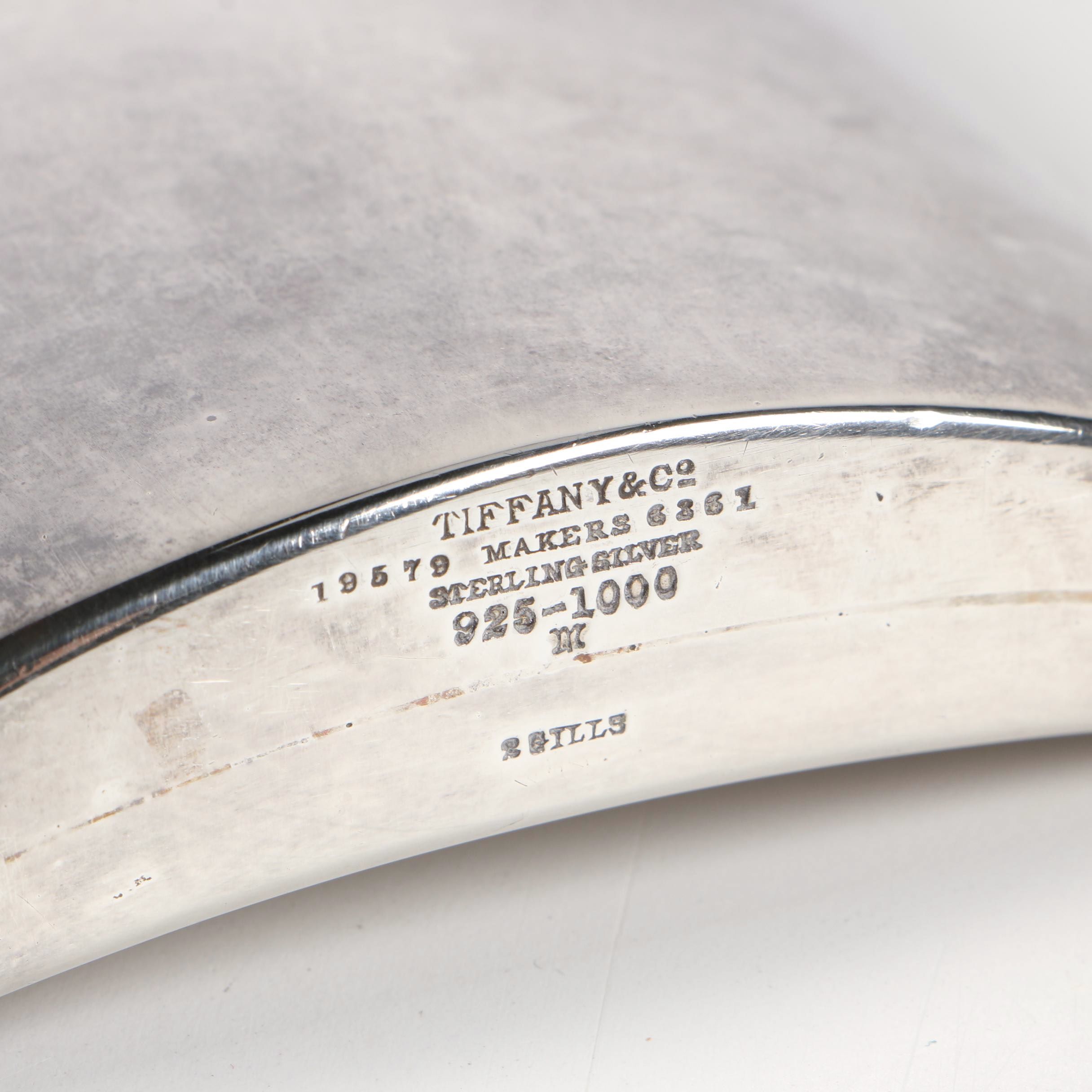 Tiffany & Co. Sterling Silver 2 Gills Flask, 1919–1947