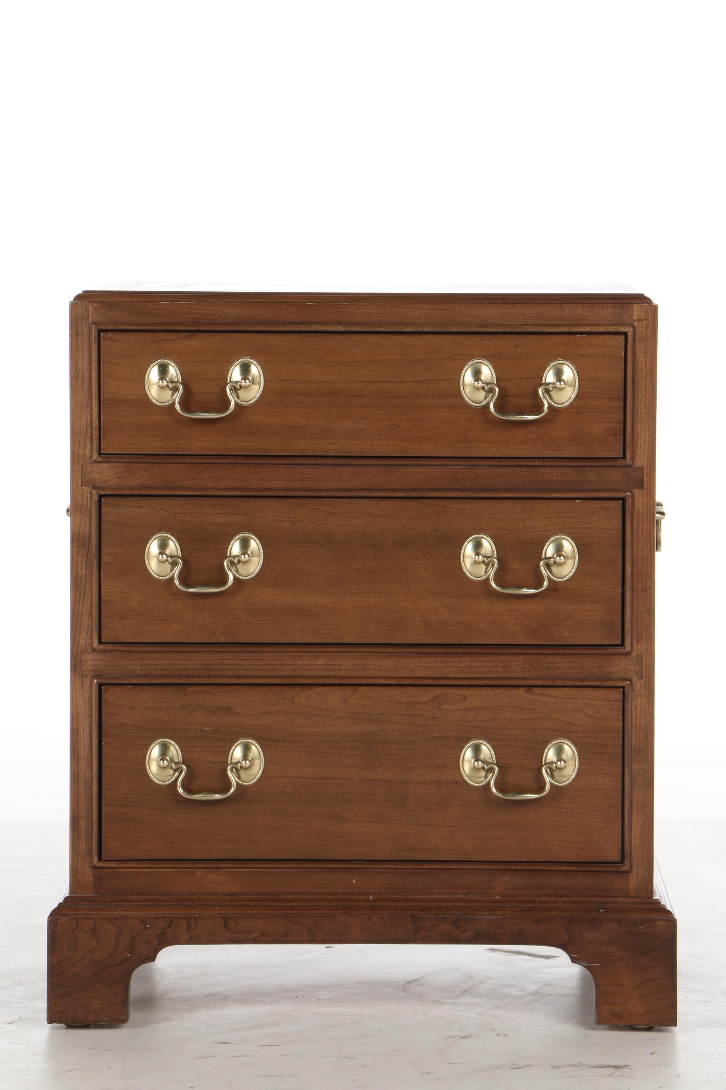 Stickley Furniture Mahogany Nightstand, Contemporary
