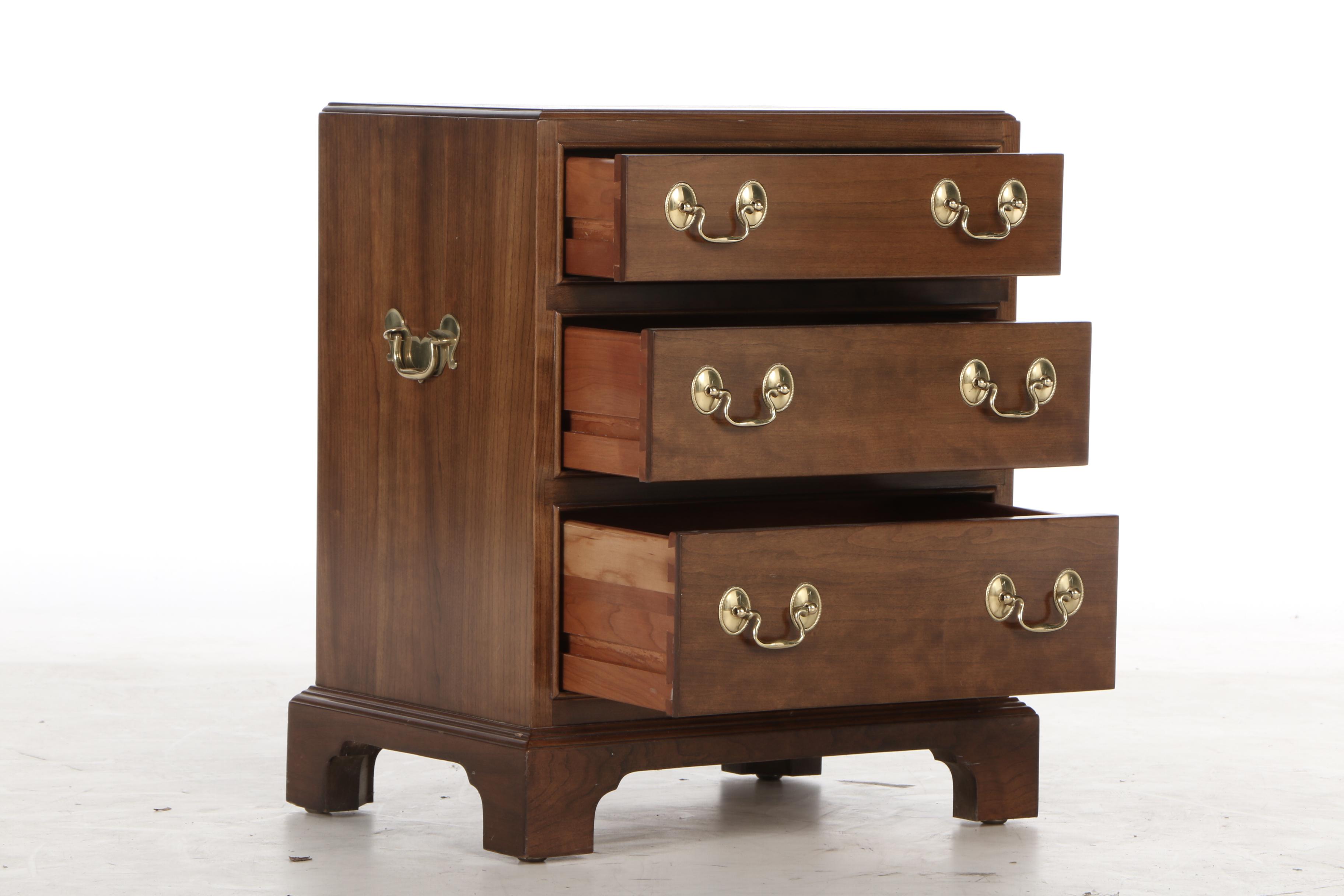 Stickley Furniture Mahogany Nightstand, Contemporary