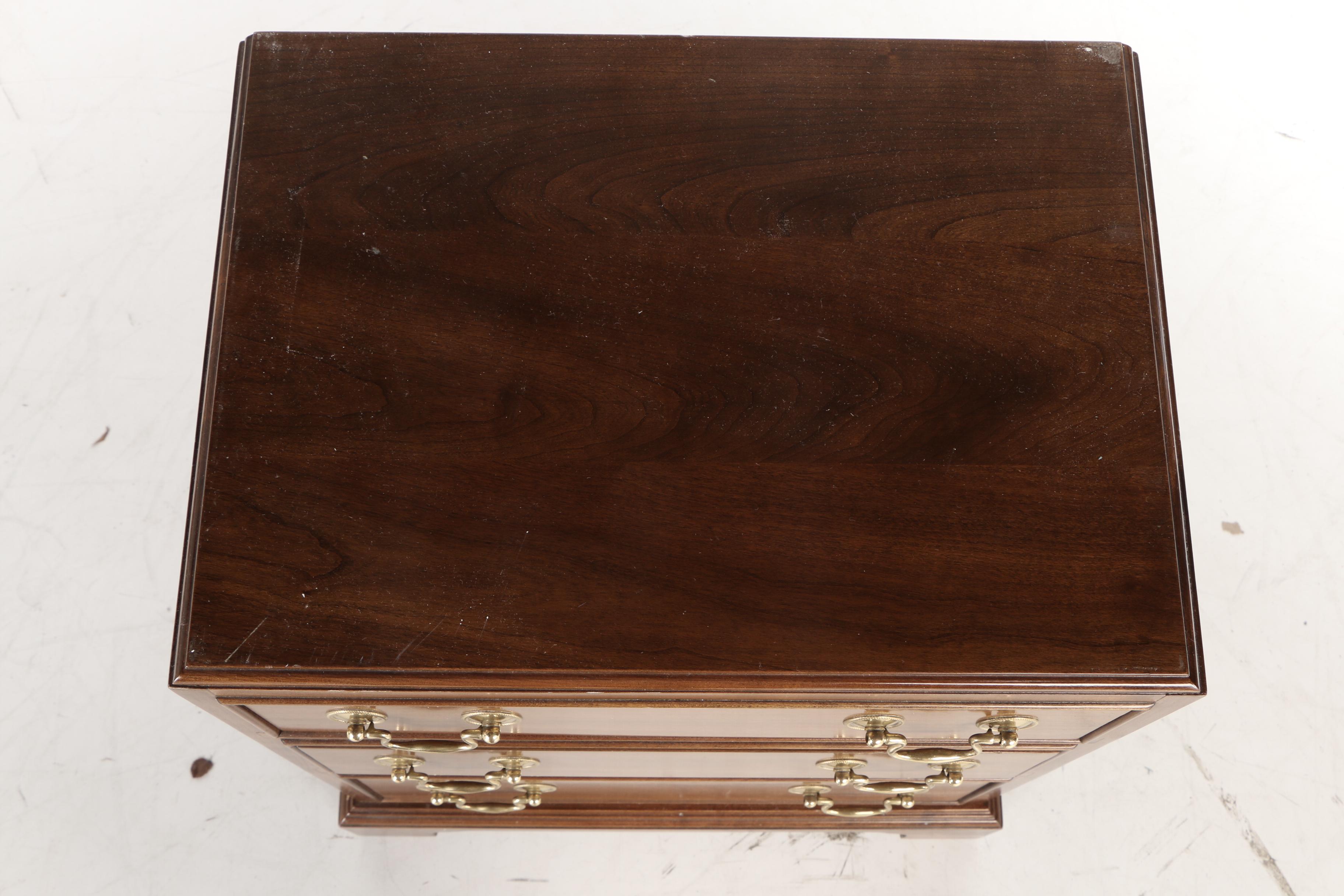 Stickley Furniture Mahogany Nightstand, Contemporary