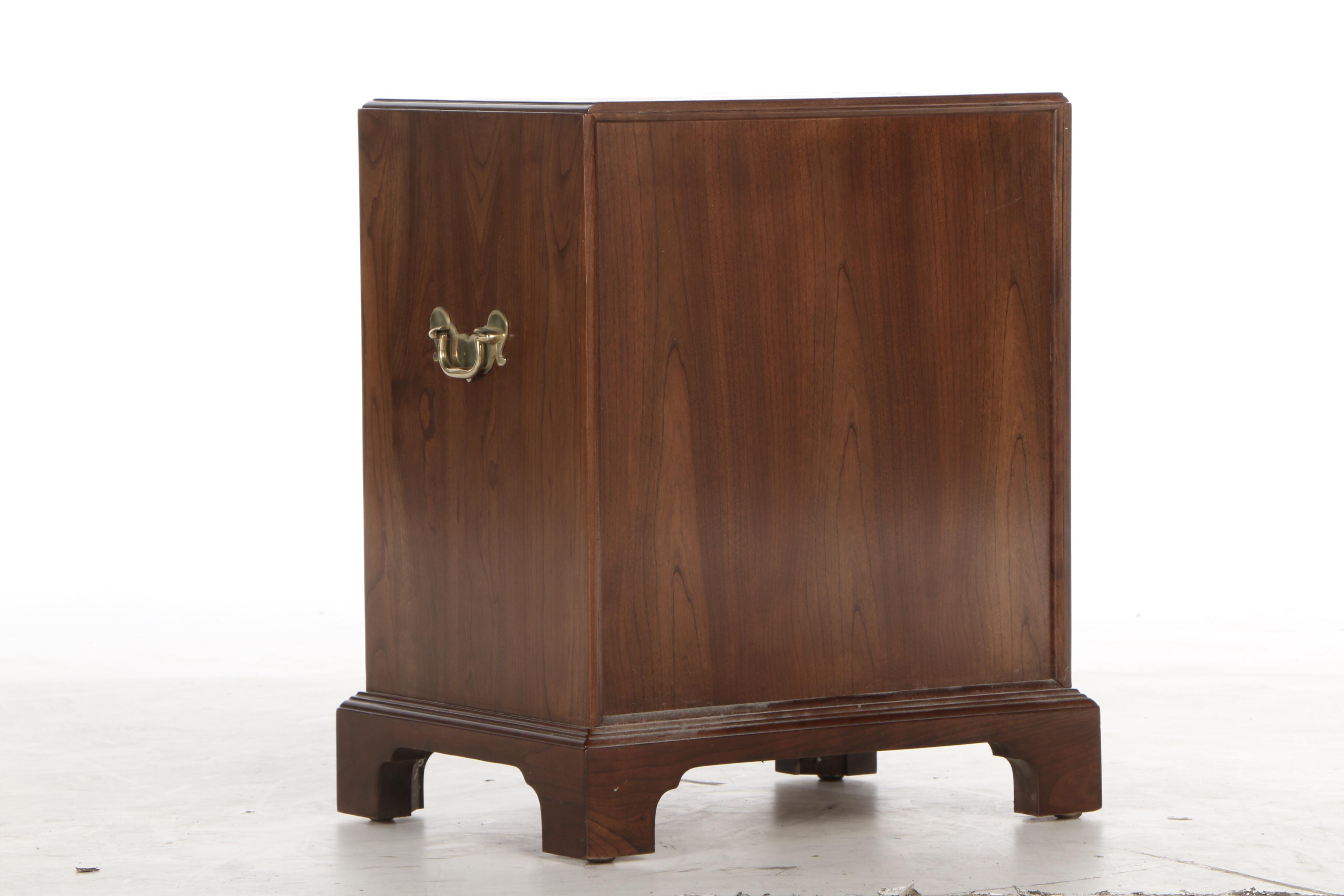 Stickley Furniture Mahogany Nightstand, Contemporary