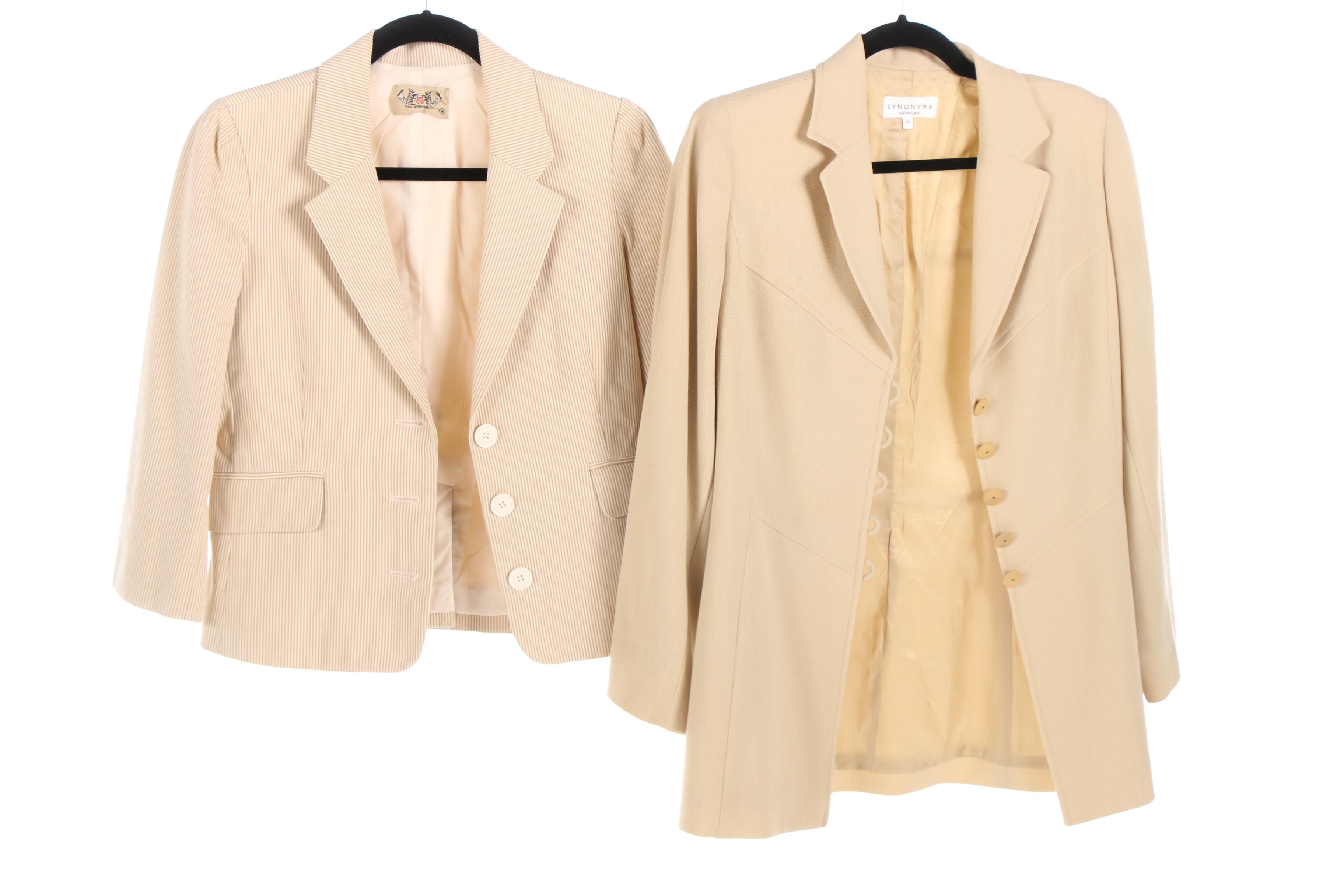 Giorgio Sant'Angelo Suede Jacket, Bob Mackie Sweater and Other Separates