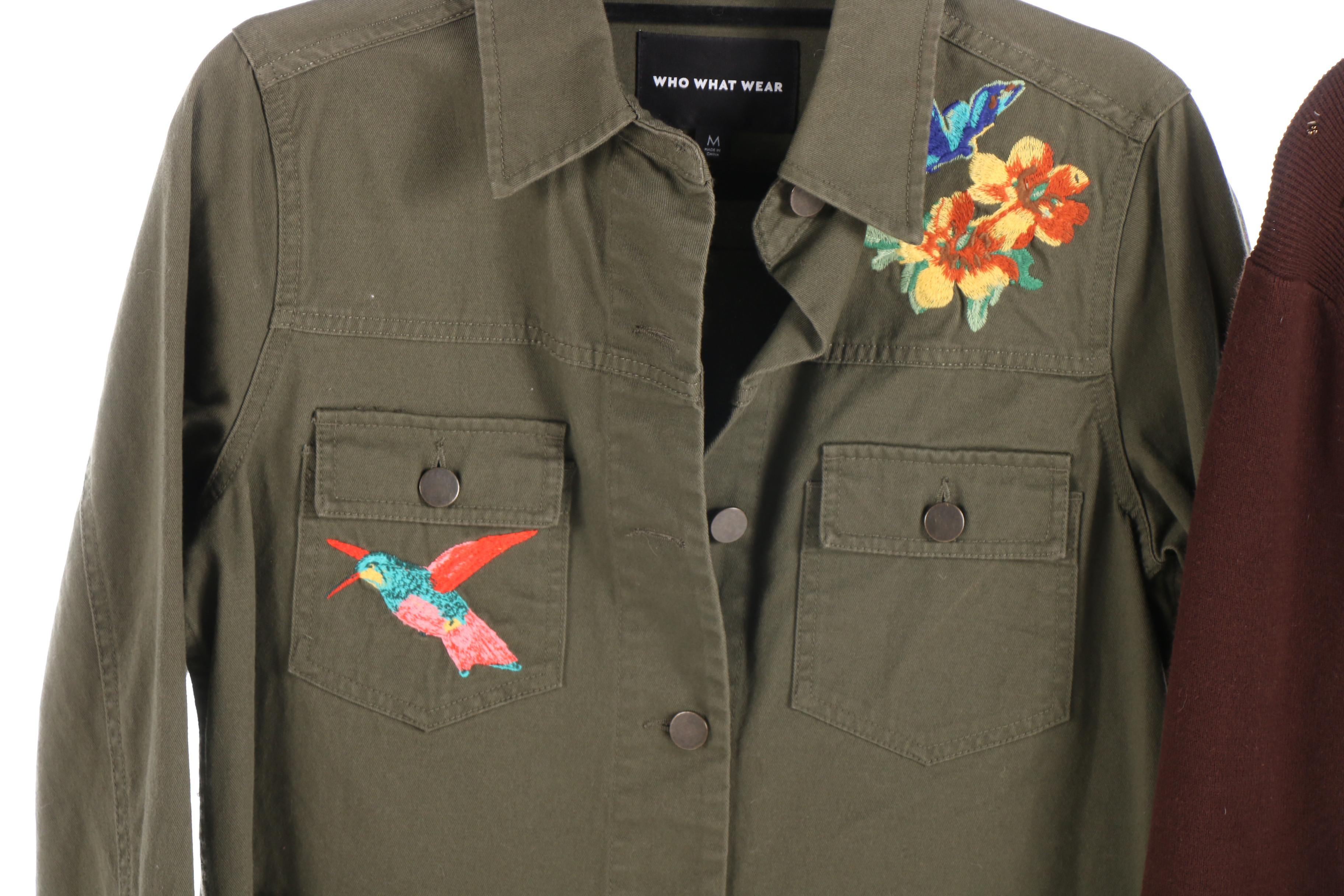 Giorgio Sant'Angelo Suede Jacket, Bob Mackie Sweater and Other Separates