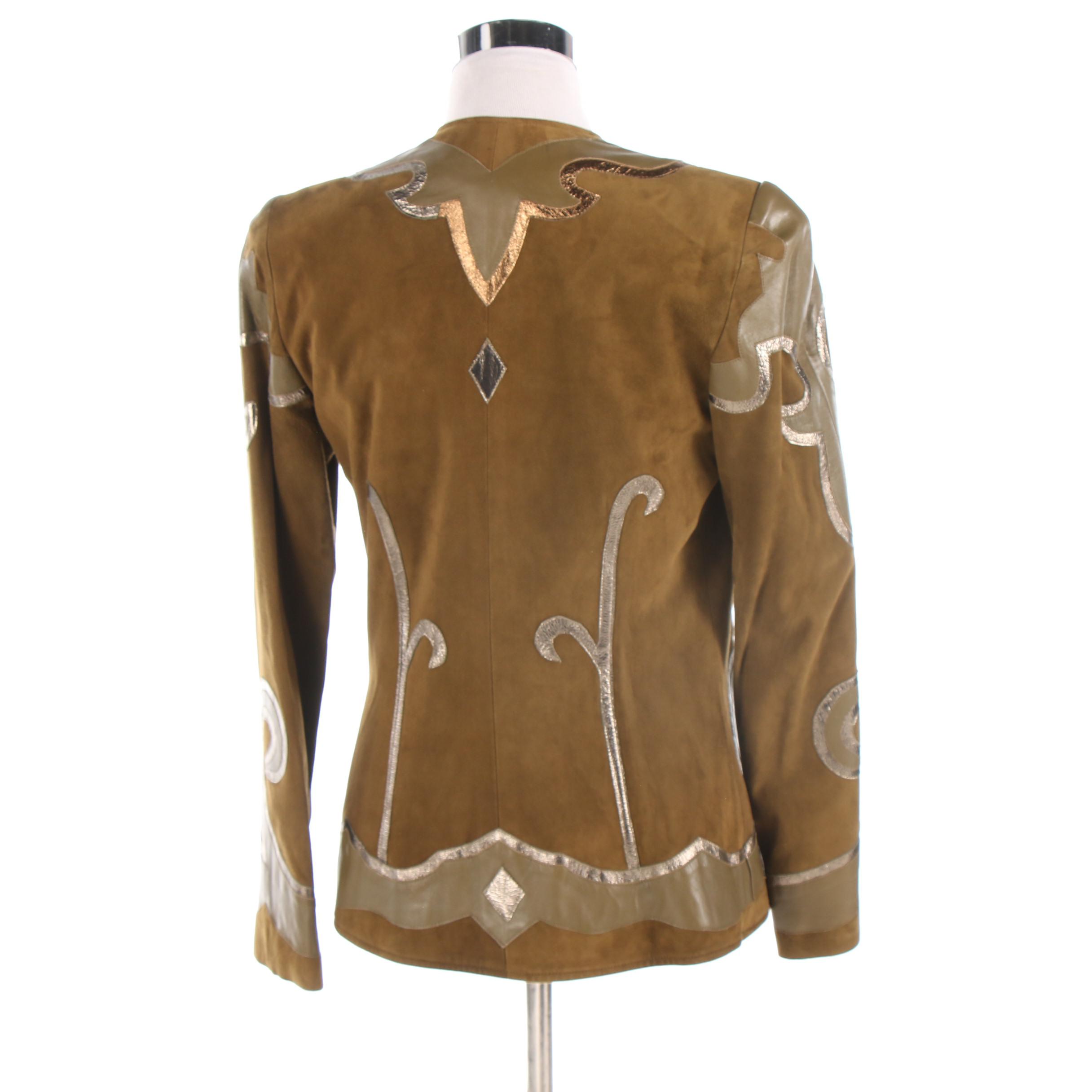 Giorgio Sant'Angelo Suede Jacket, Bob Mackie Sweater and Other Separates