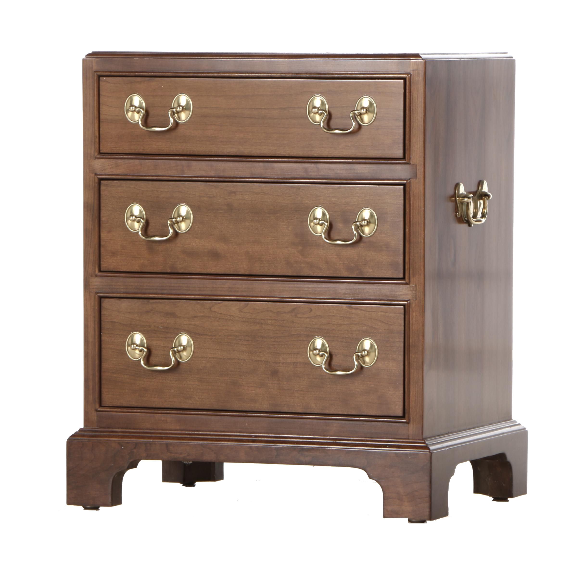 Stickley Furniture Mahogany Nightstand, Contemporary