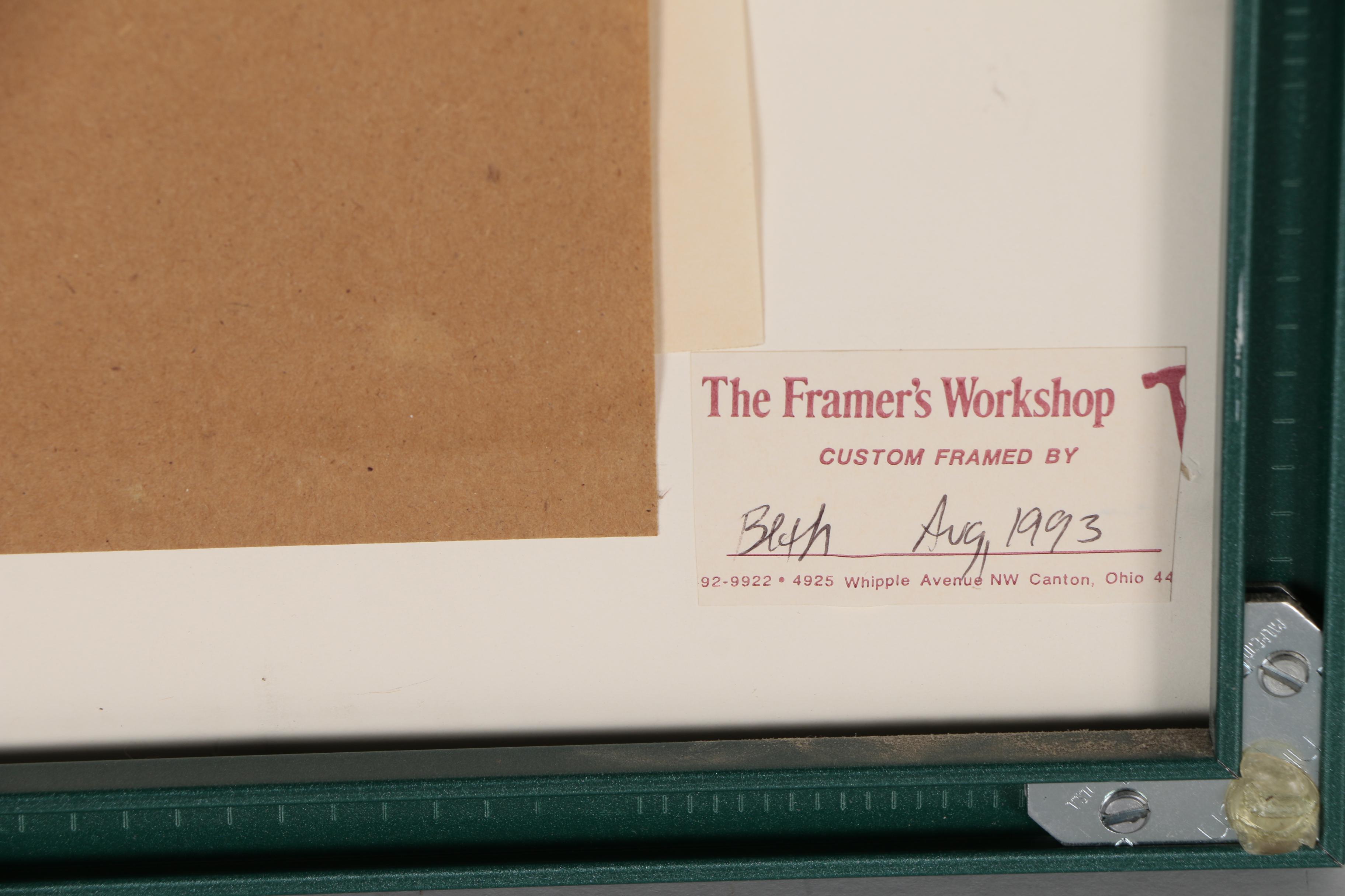 P. Buckley Moss Offset Lithograph "Molly's Babes"