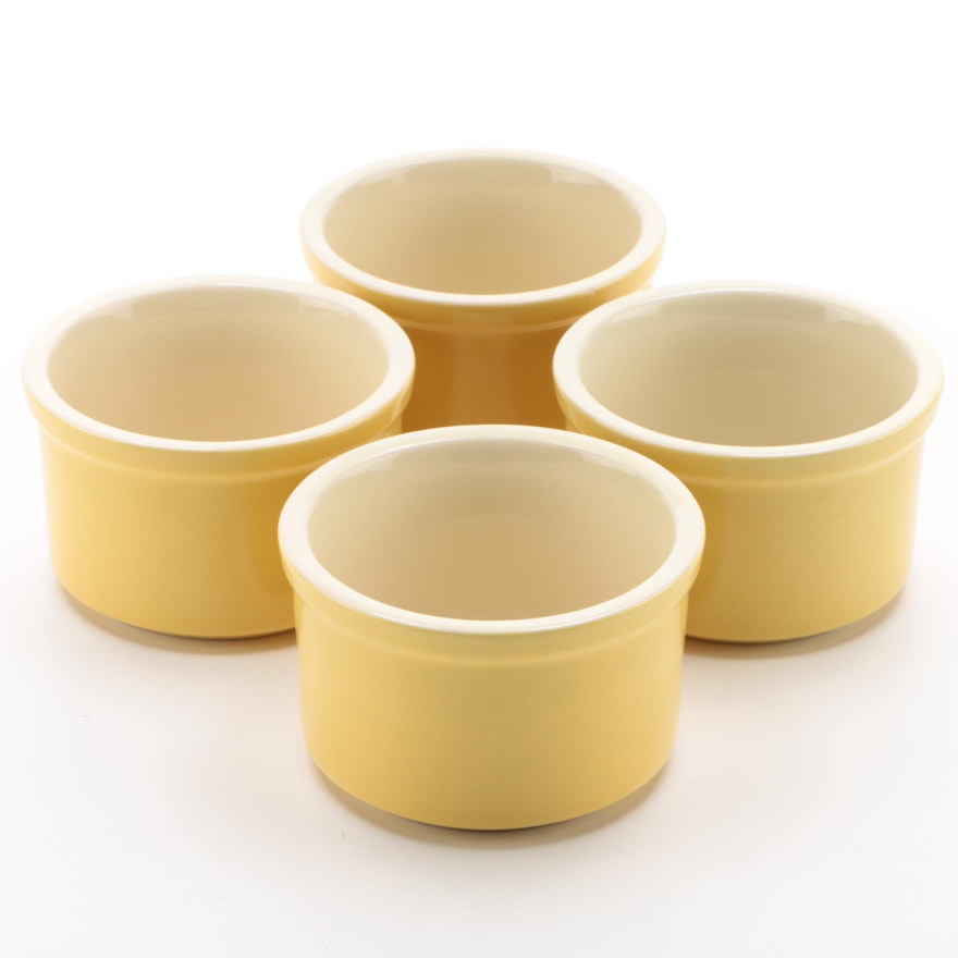 Cuisinart Yellow Ceramic Ramekins