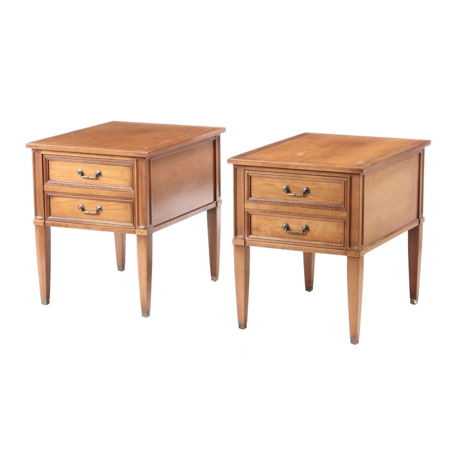 Gordon's Furniture Maple Nightstands, Mid-20th Century