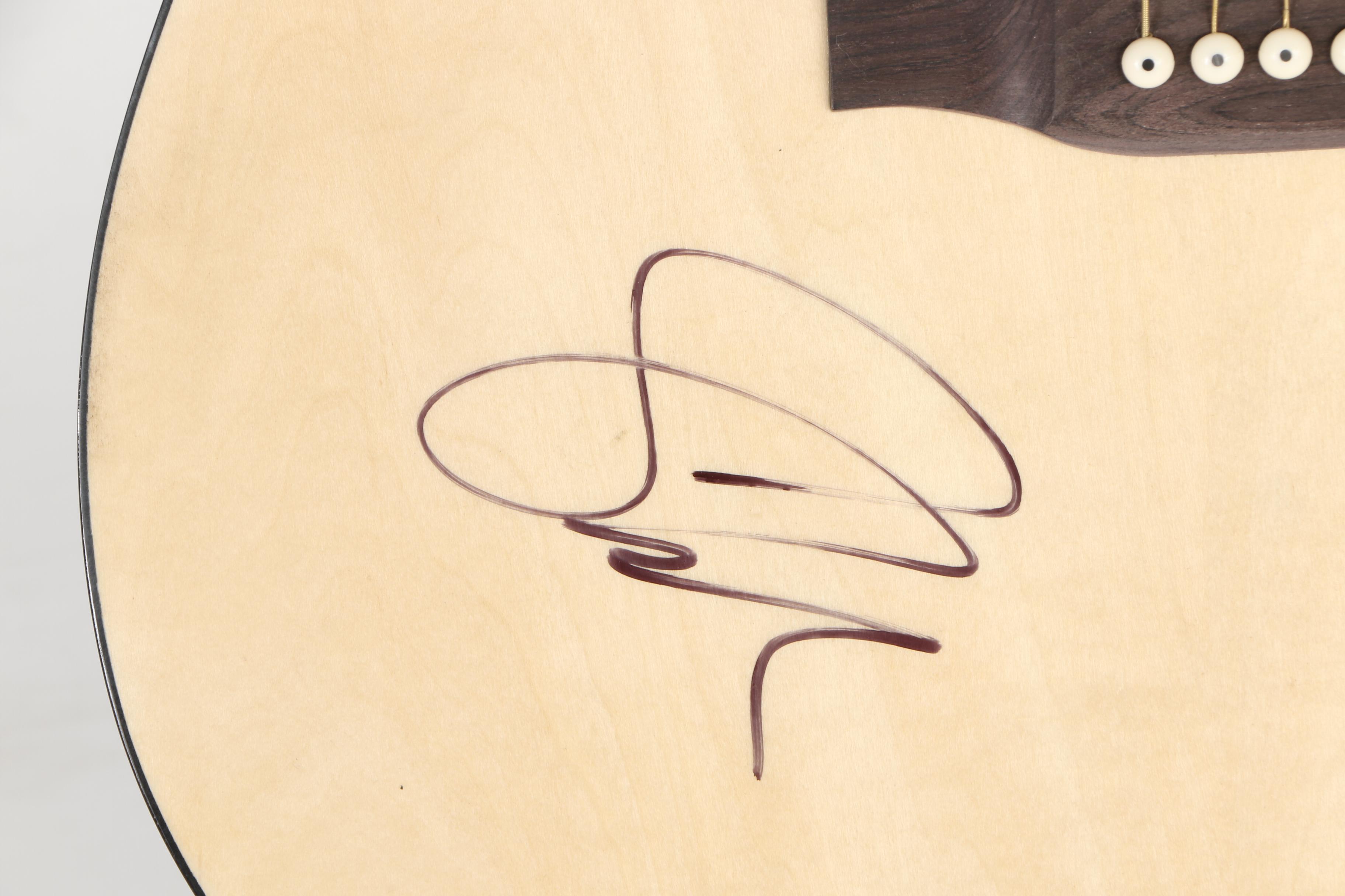 Shawn Mendes Signed Rogue Acoustic Guitar