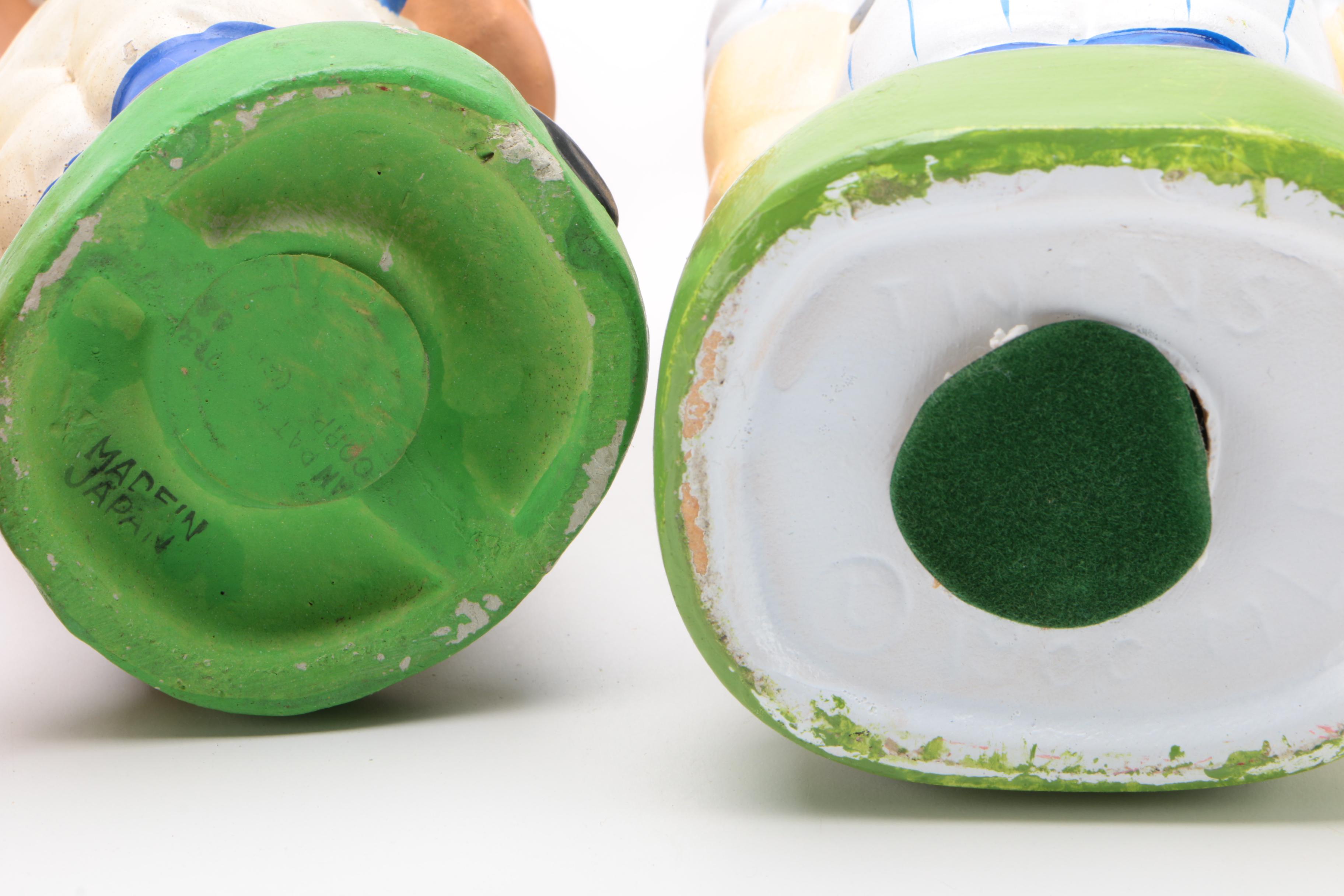 Three New York Sports Related Bobbleheads, 1960s, 1980s