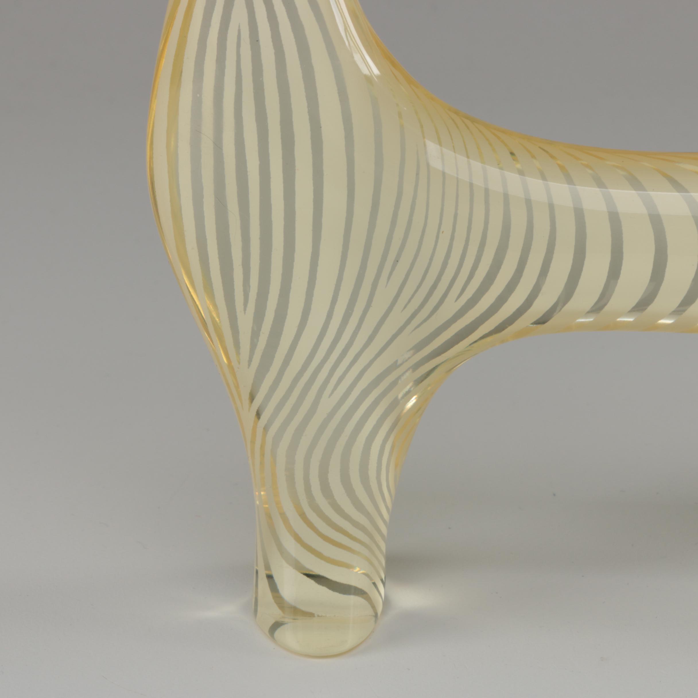 Abraham Palatnik Lucite Cat Sculpture, Mid-Century