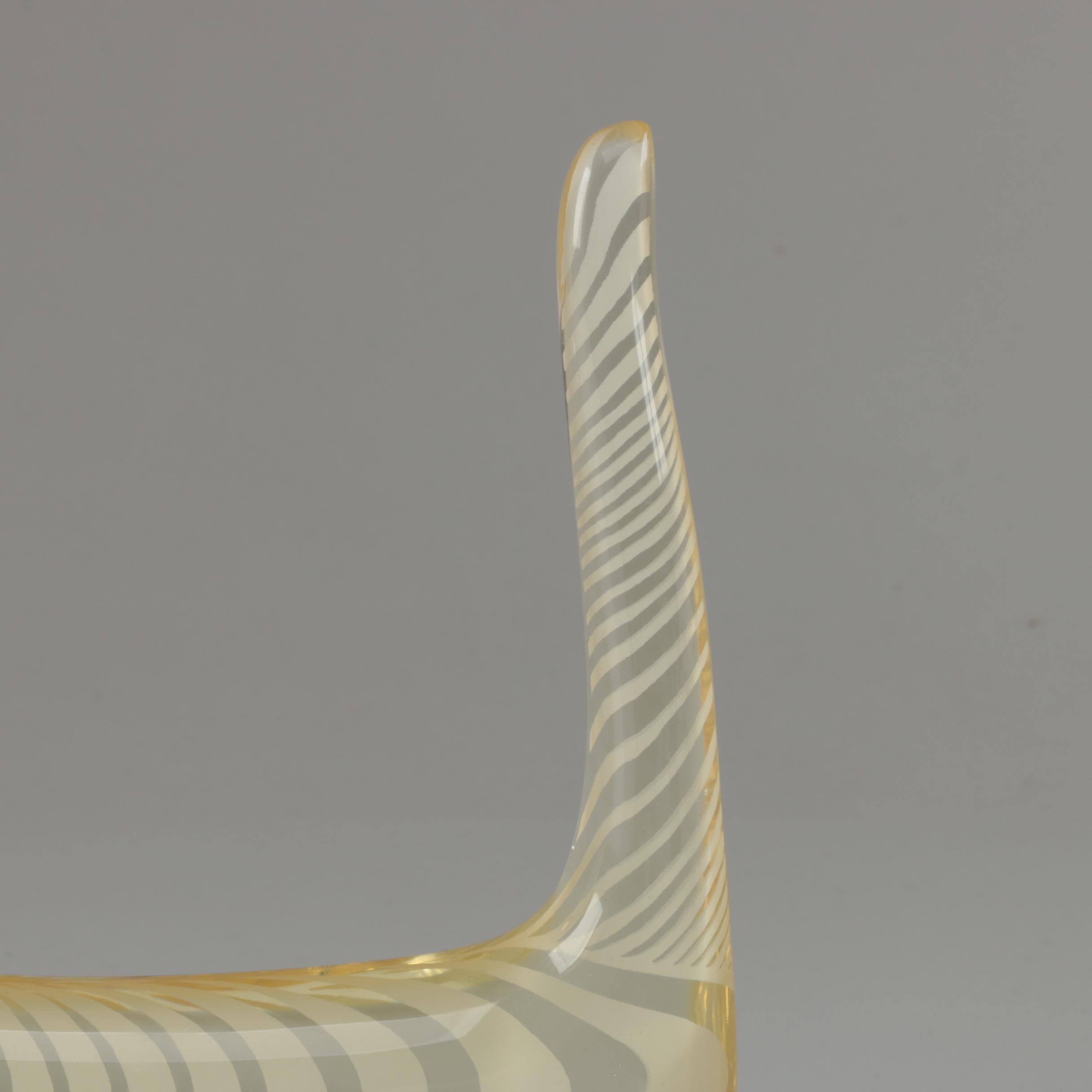 Abraham Palatnik Lucite Cat Sculpture, Mid-Century