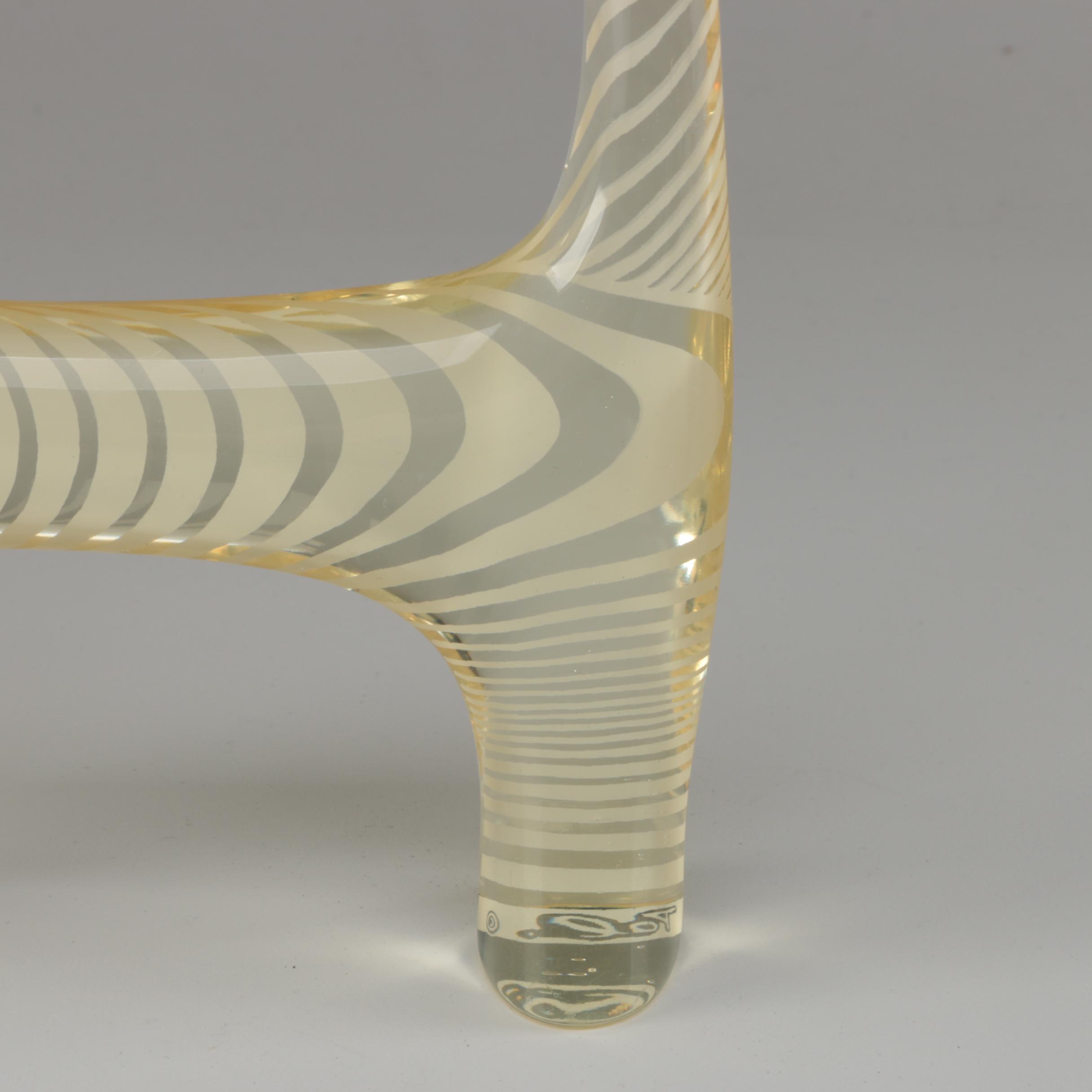 Abraham Palatnik Lucite Cat Sculpture, Mid-Century
