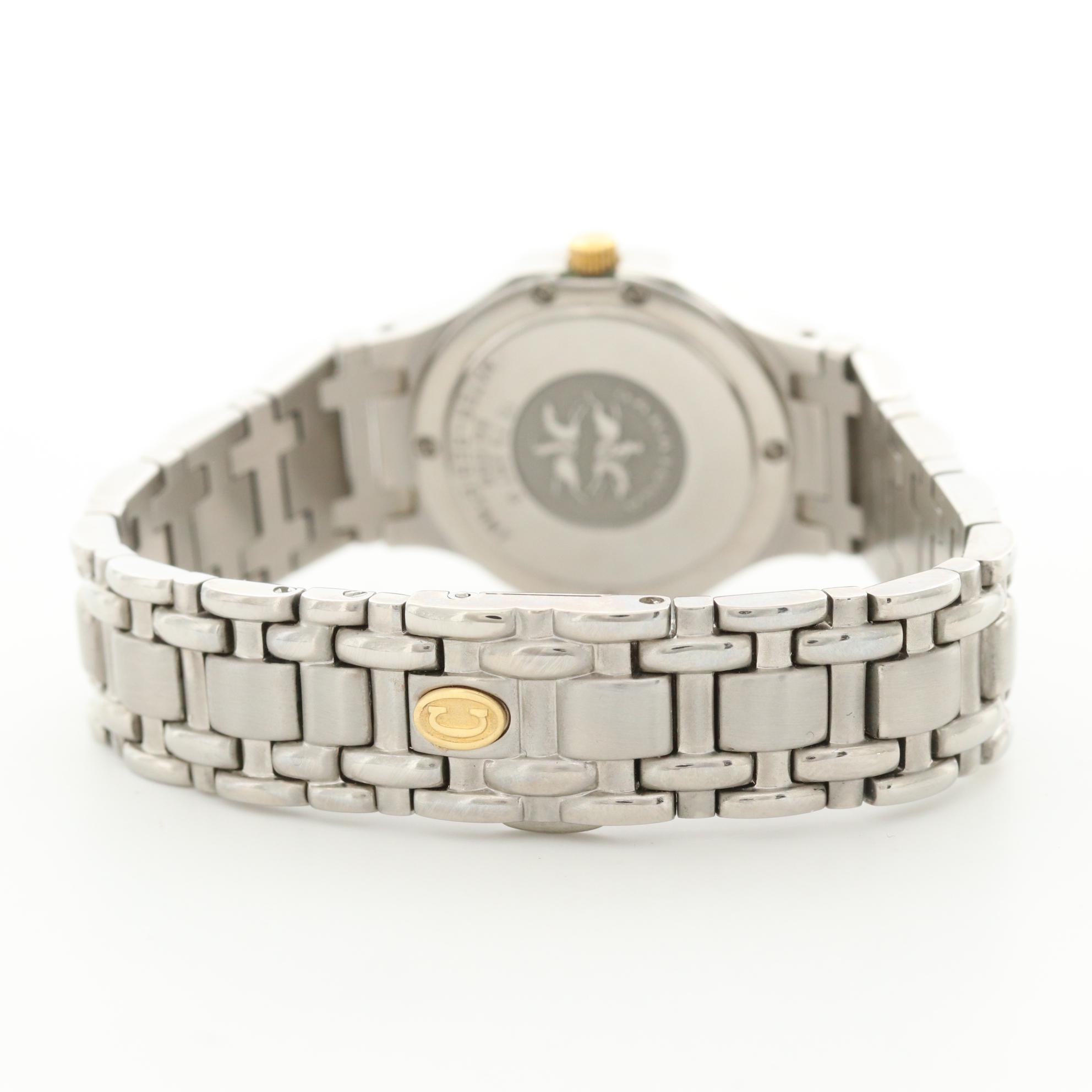 Concord Saratoga 18K Gold and Stainless Steel Quartz Watch With Date