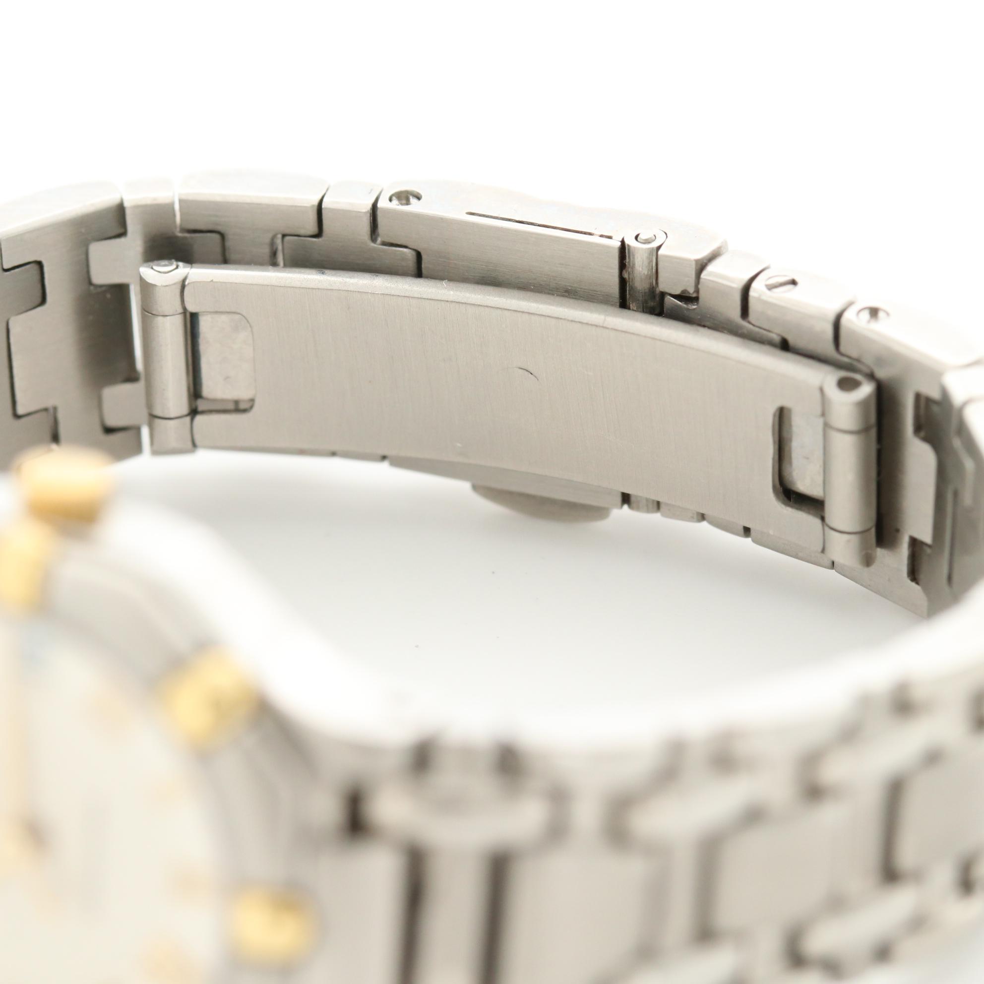 Concord Saratoga 18K Gold and Stainless Steel Quartz Watch With Date