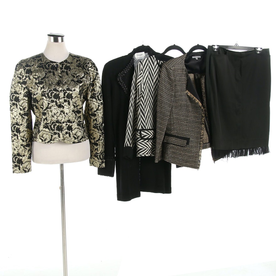 Women's Jackets and Skirt Including Alberta Ferretti