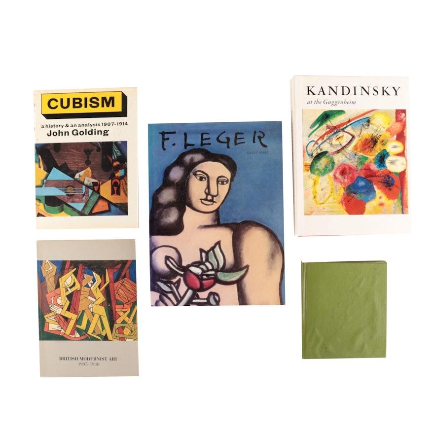 Modernist and Cubist Art Books featuring "F. Léger" by Gilles Néret, 1993