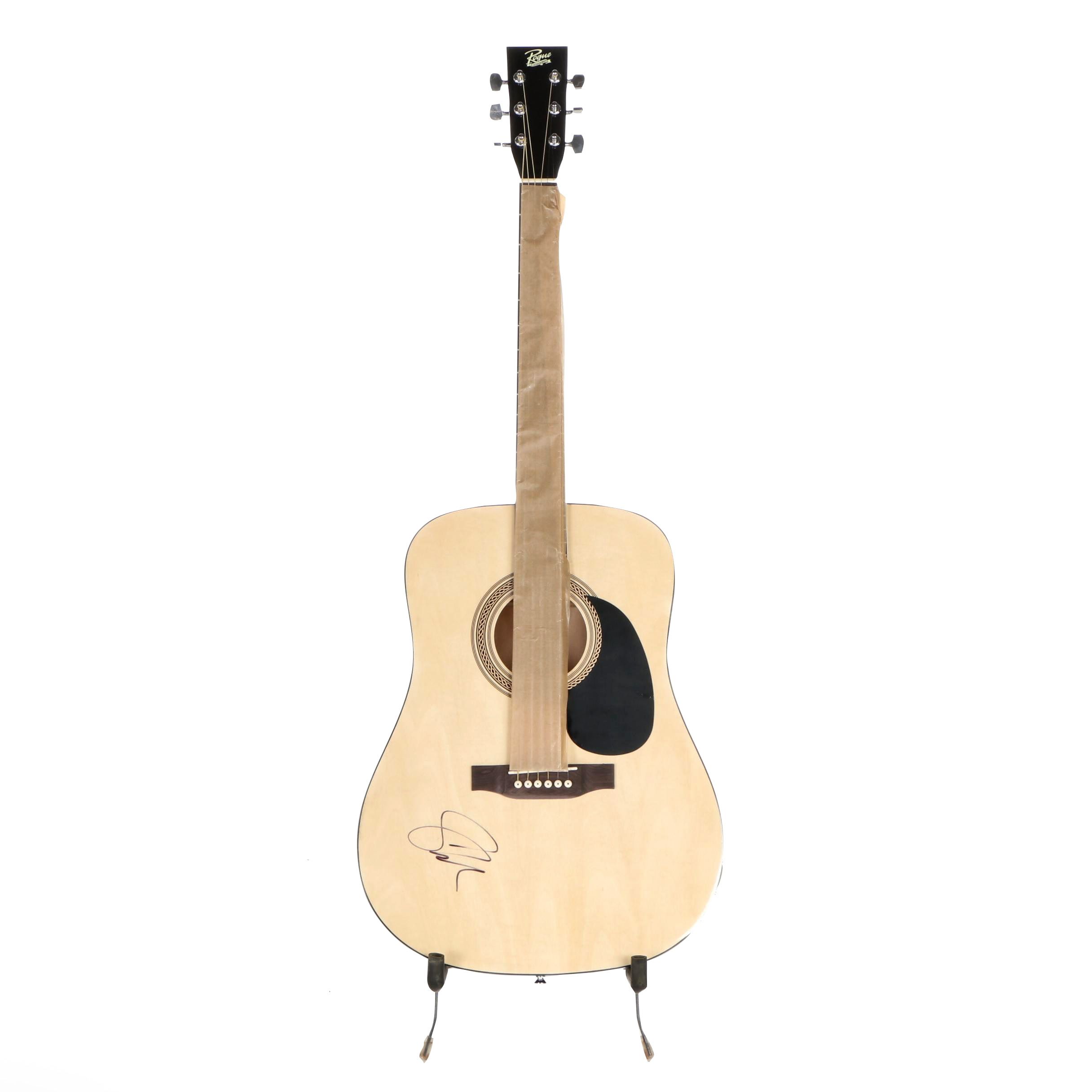 Shawn Mendes Signed Rogue Acoustic Guitar