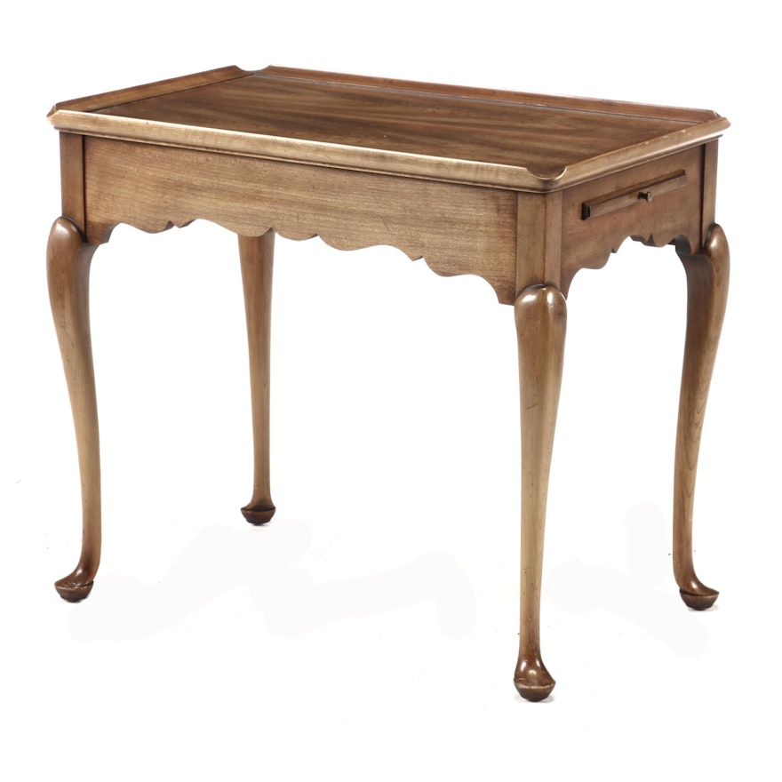 Queen Anne Style Cherry Top Table