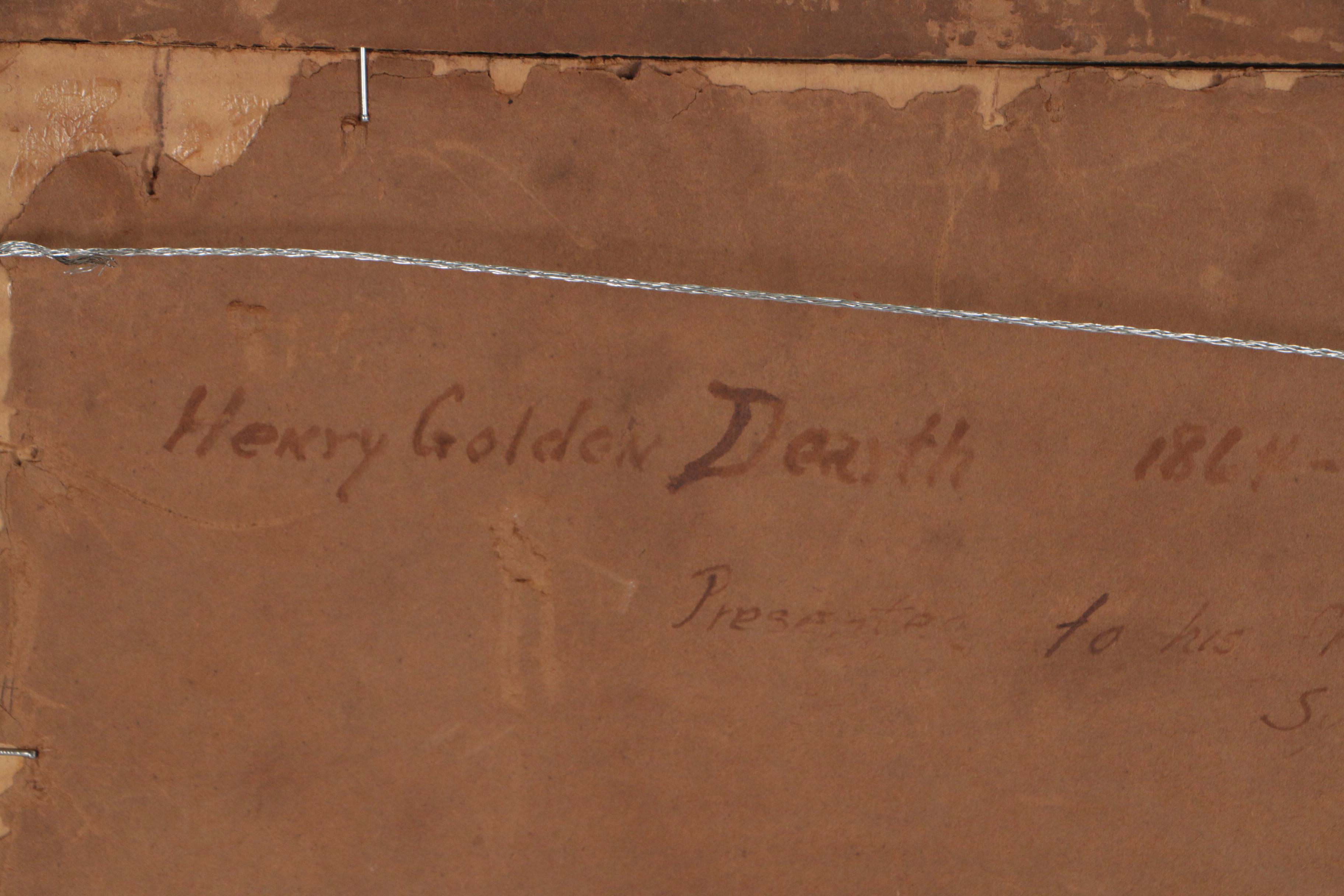 Henry Golden Dearth Oil Painting "Summer Twilight", Early 20th Century