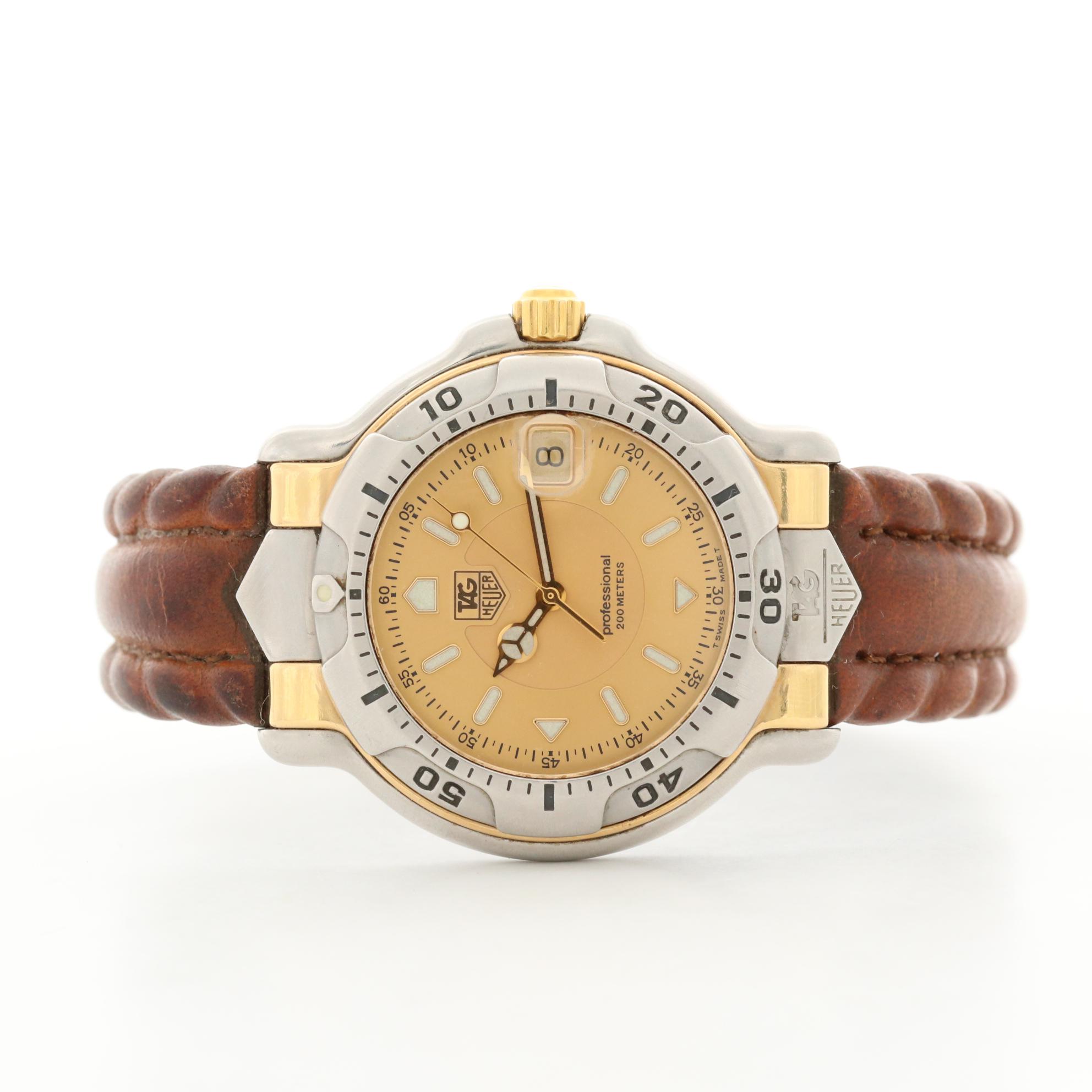 TAG Heuer 18K Gold and Stainless Steel Quartz Watch