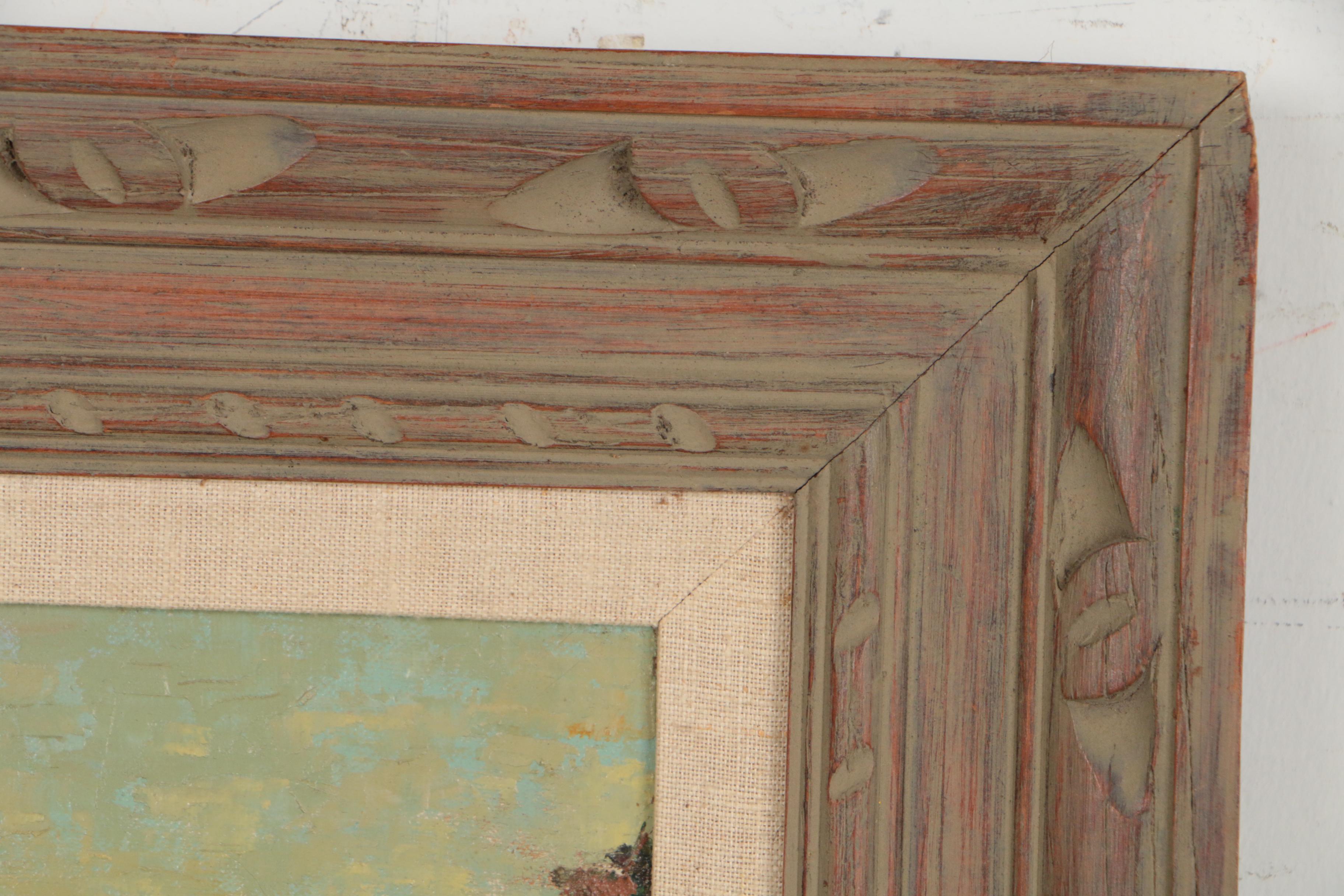 Christo Popoff Oil Painting "Santuario de Chimayo", 1977