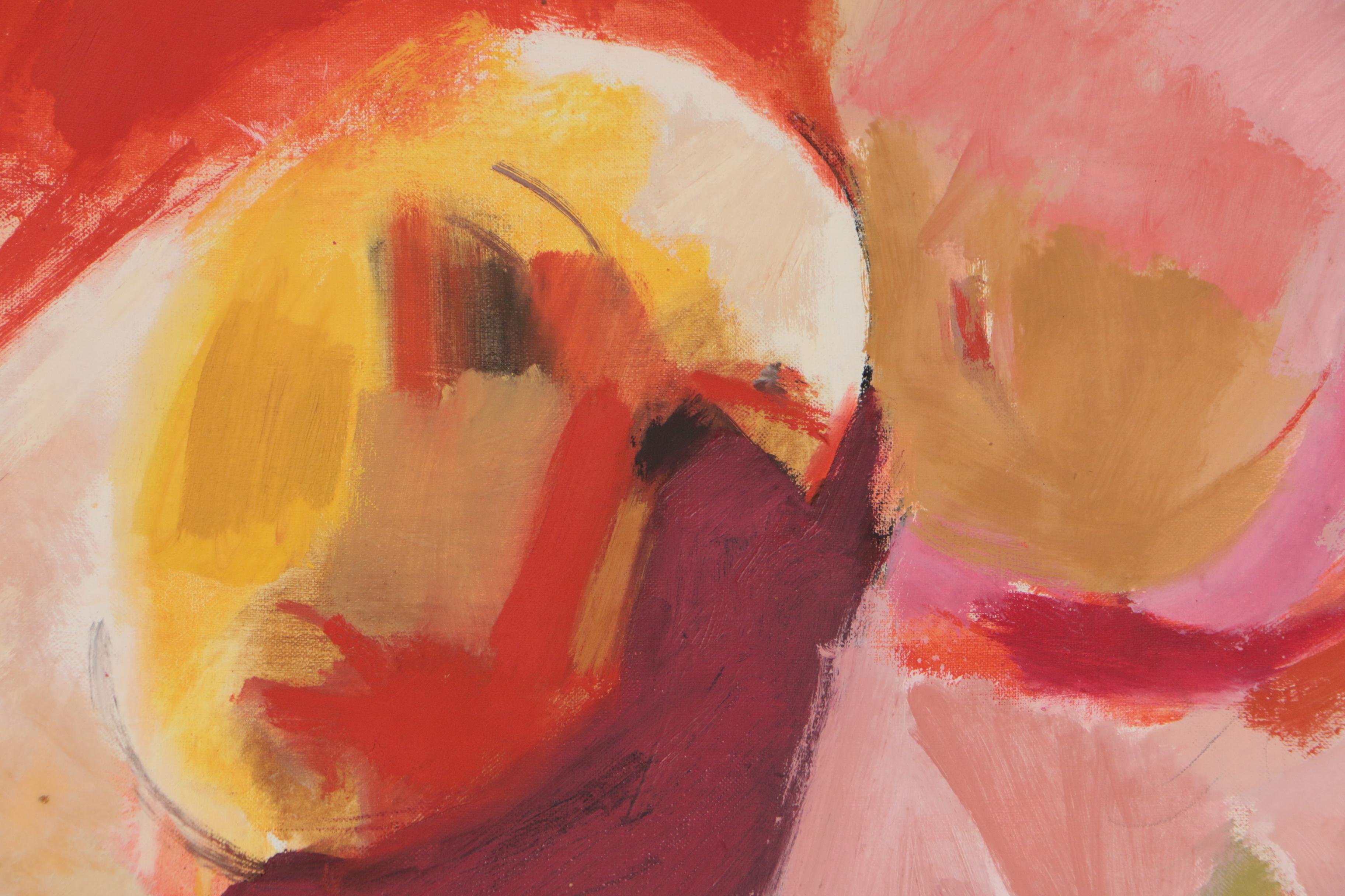 Estelle Laibson Oil Painting "Two Women"