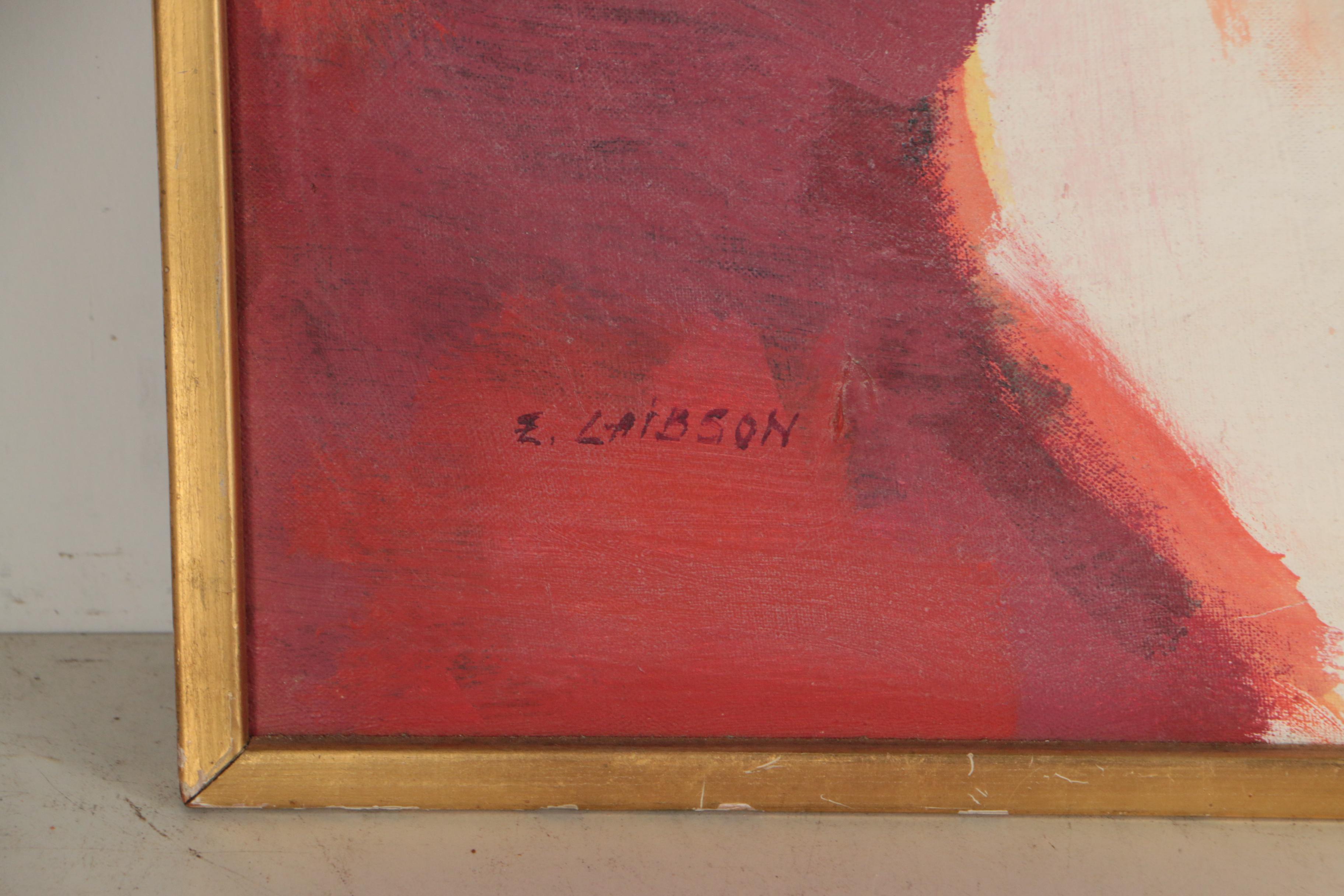 Estelle Laibson Oil Painting "Two Women"