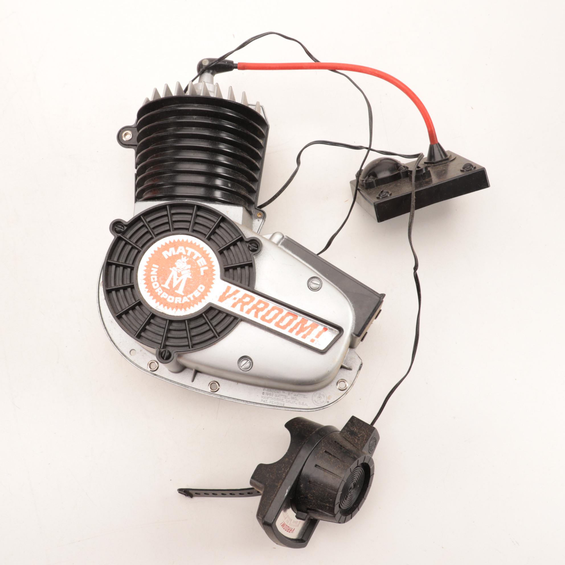 Mattel "V-RROOM!" Hot-Rodder Battery Powered Engines in Original Packaging, 1963