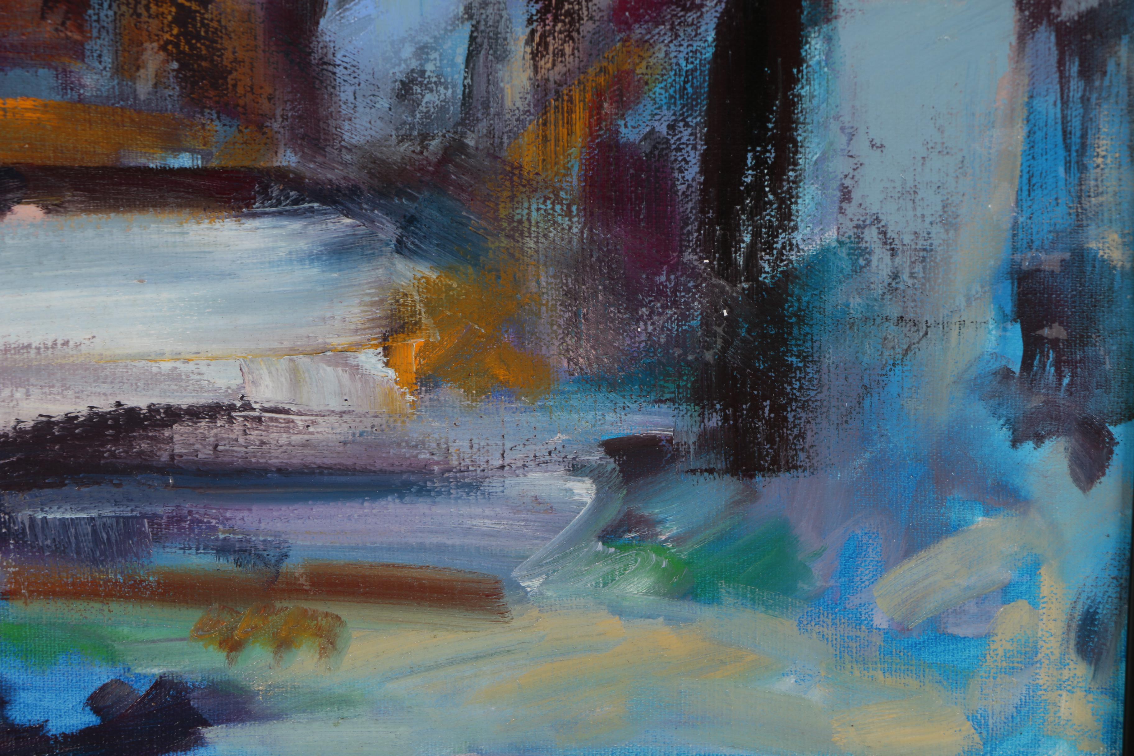 Jacques Colbert Abstract Oil Painting