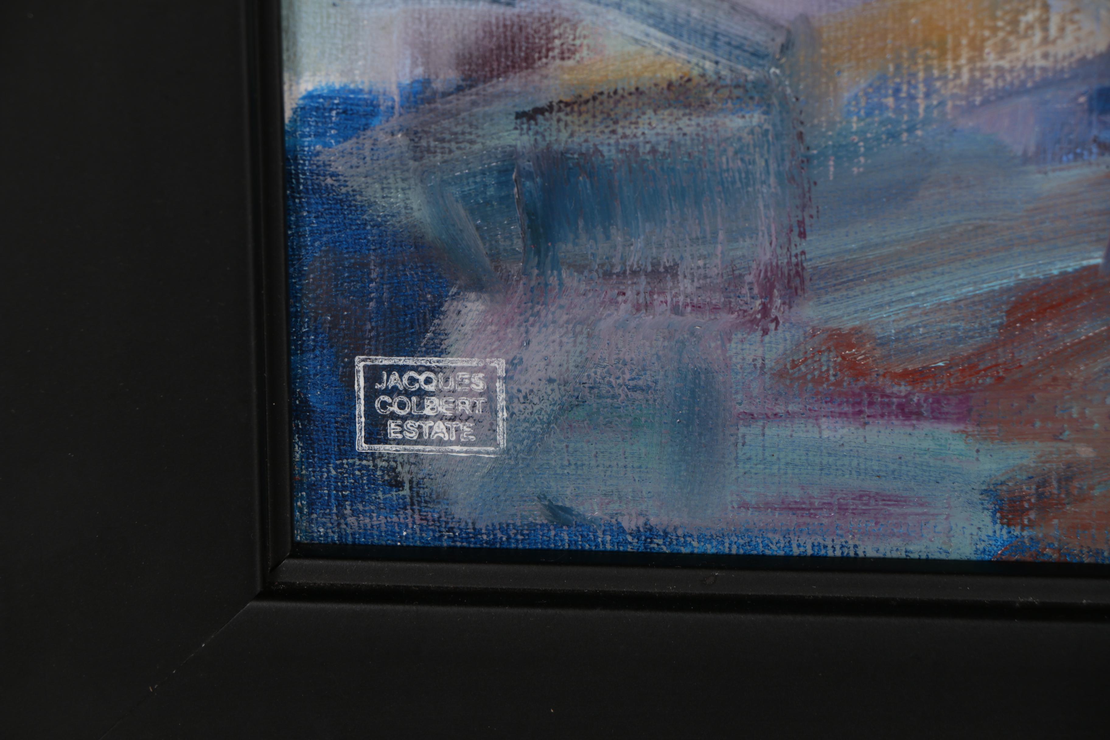 Jacques Colbert Abstract Oil Painting