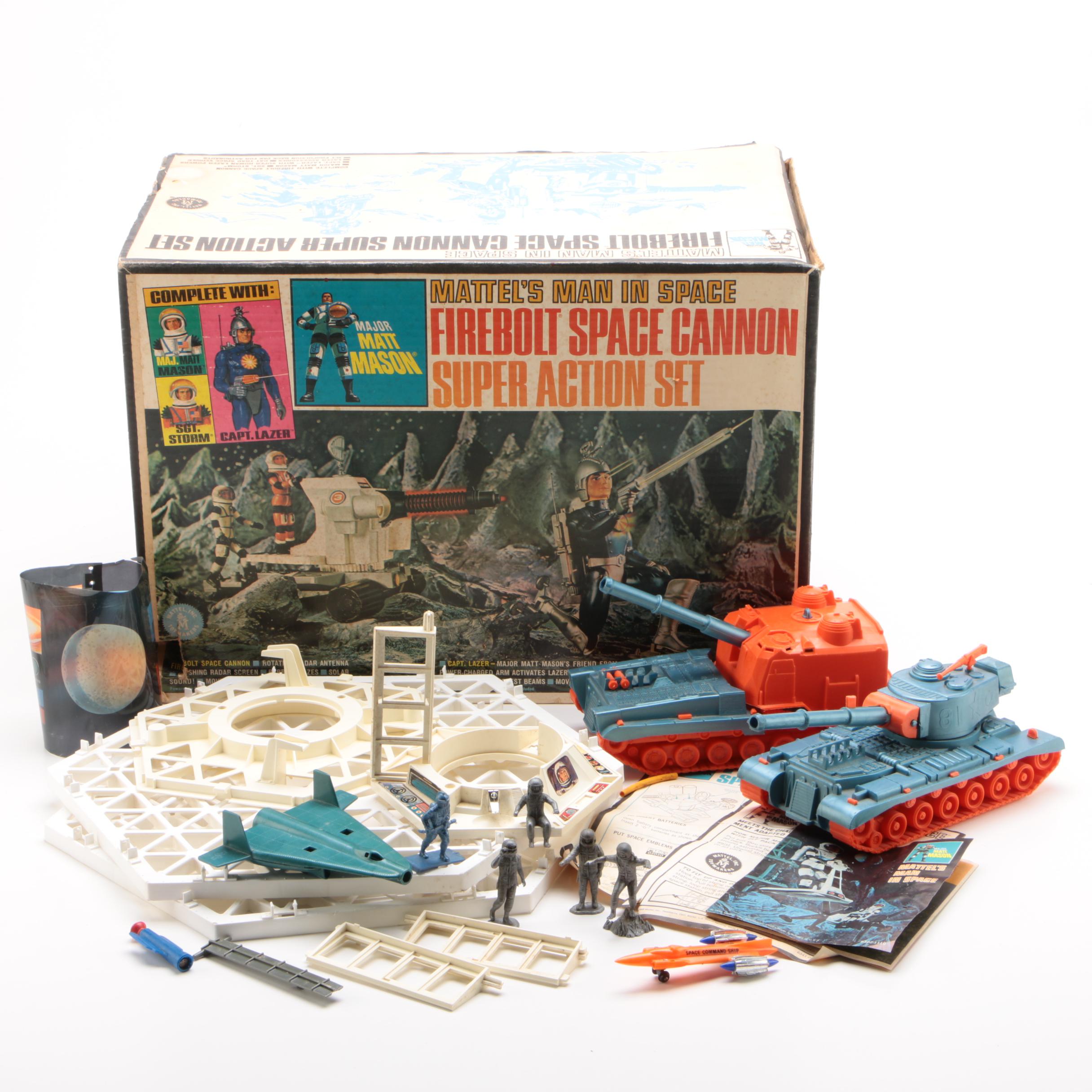 Mattel Major Matt Mason Space Playset in Original Packaging, 1968