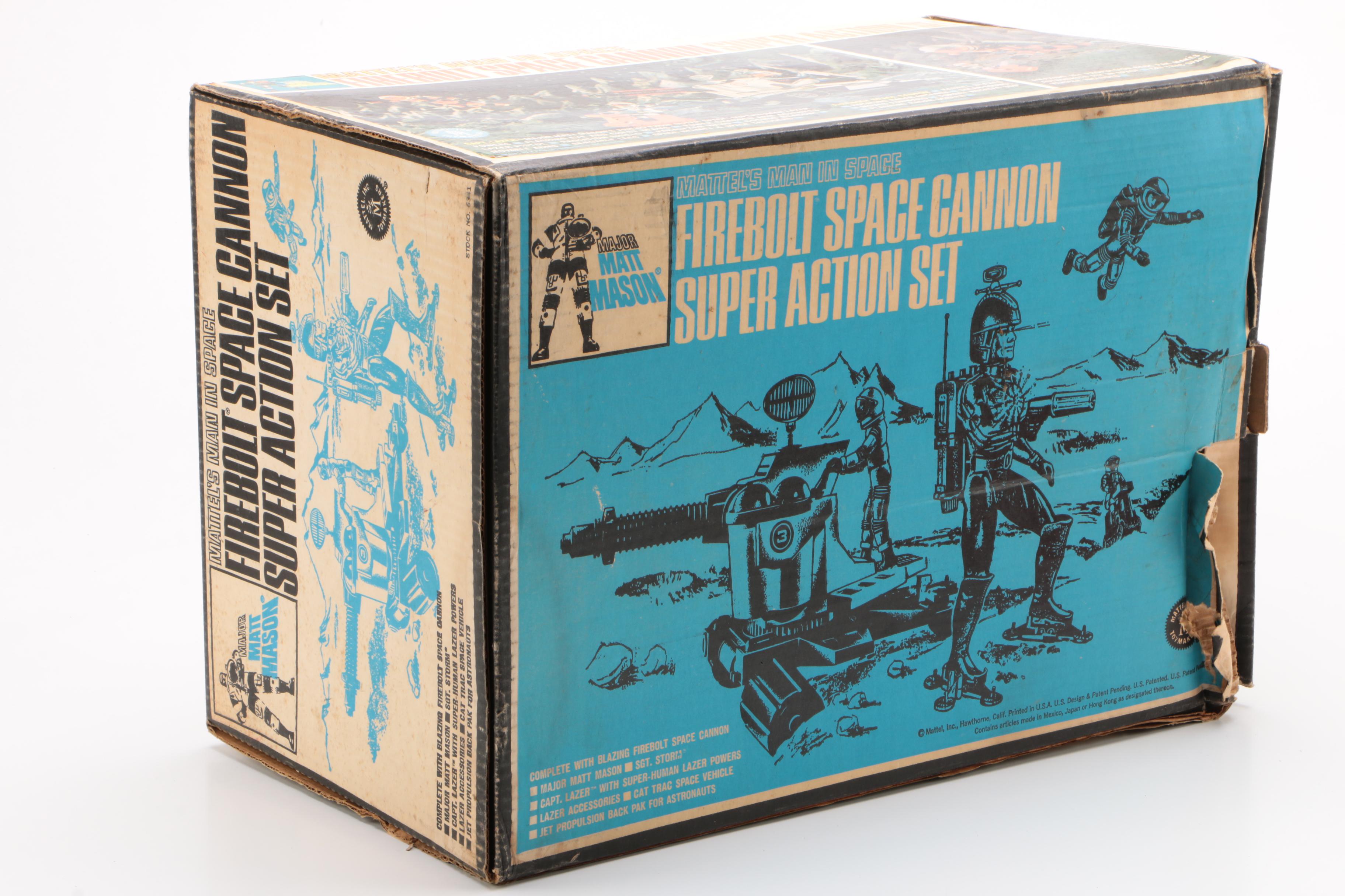 Mattel Major Matt Mason Space Playset in Original Packaging, 1968